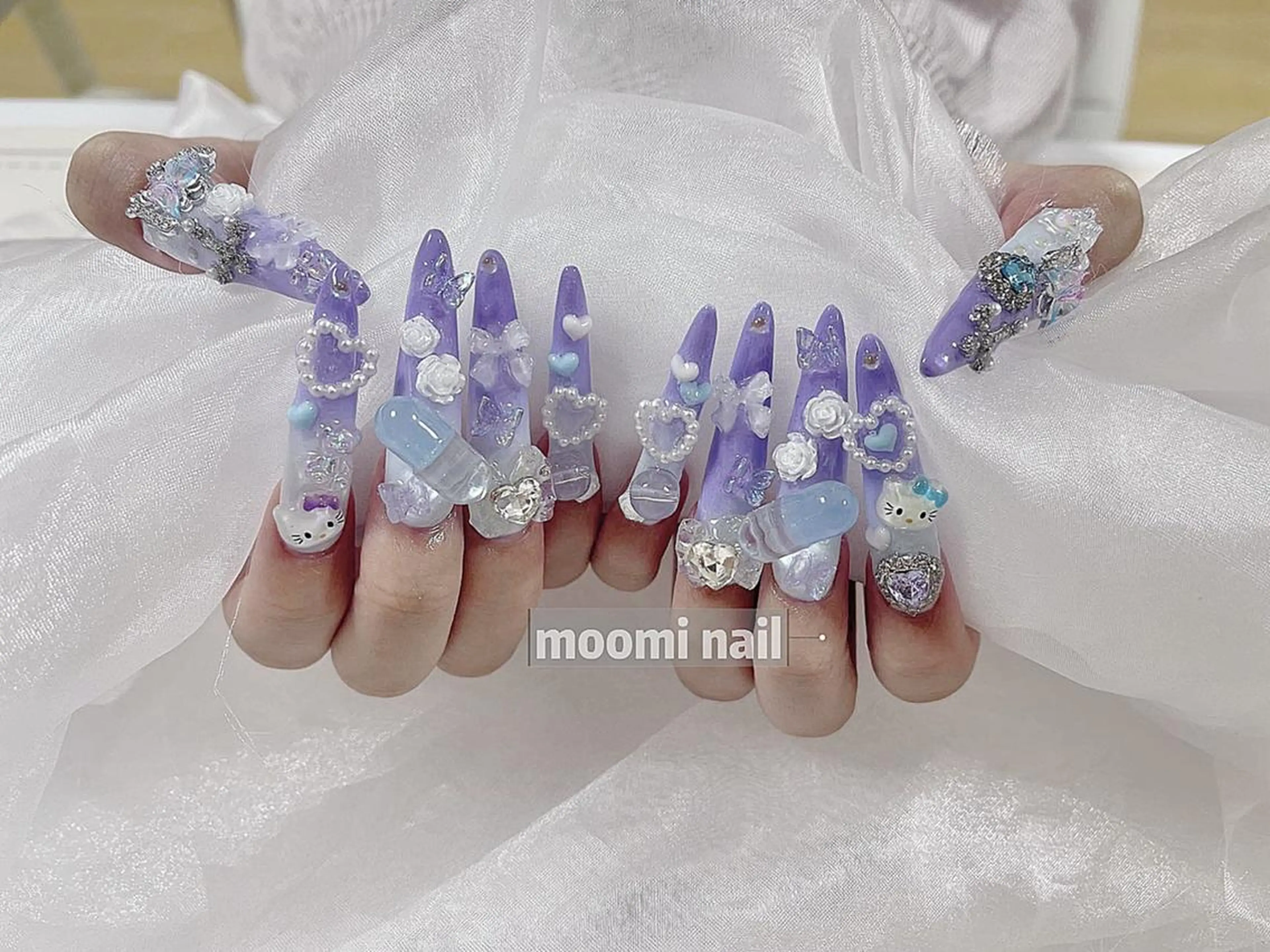 ネイル moomi nail スカルプ専門のネイルデザイン