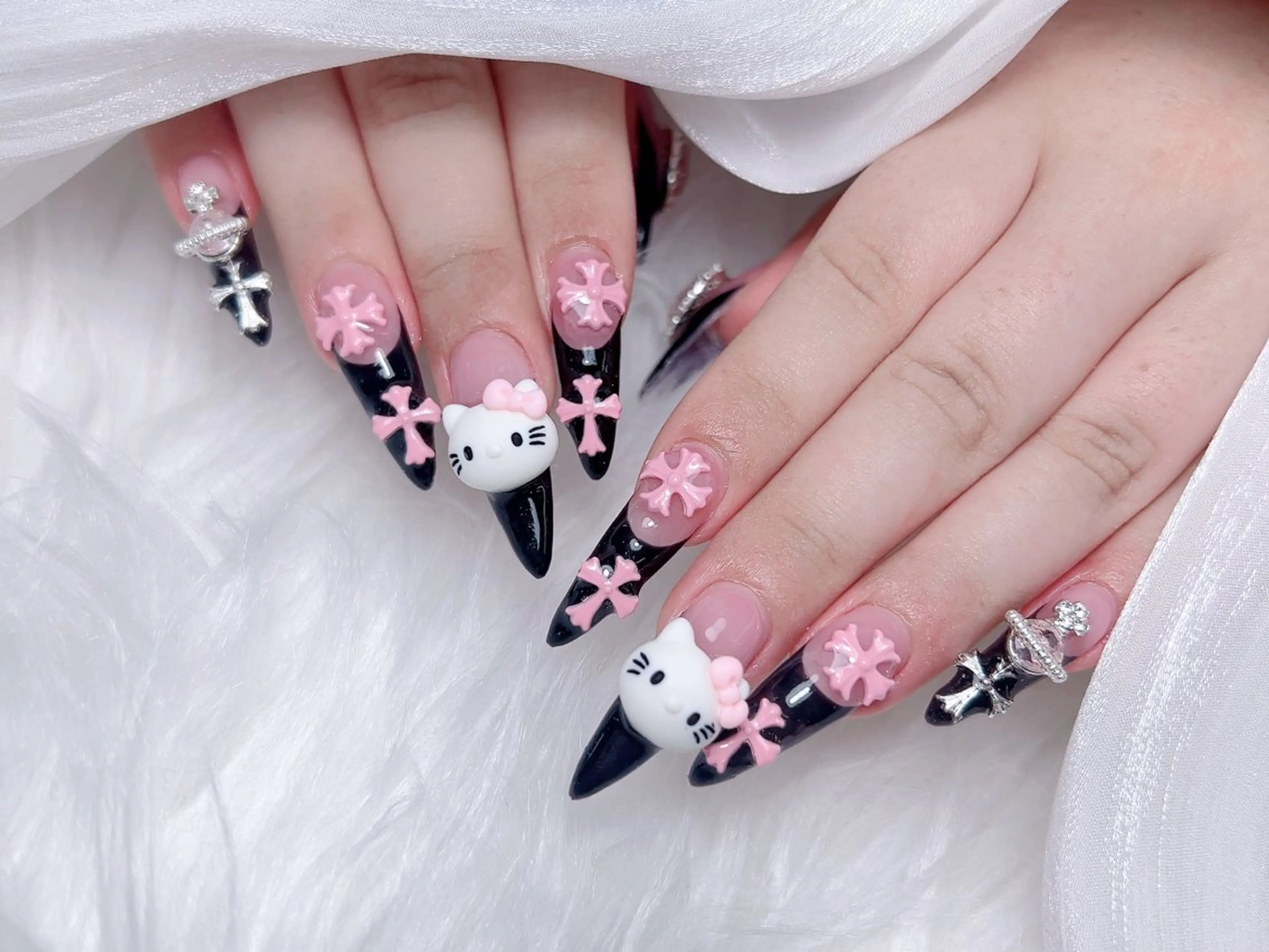 ネイル ハンドネイル M🌷nail 長さだし専門店のネイルデザイン