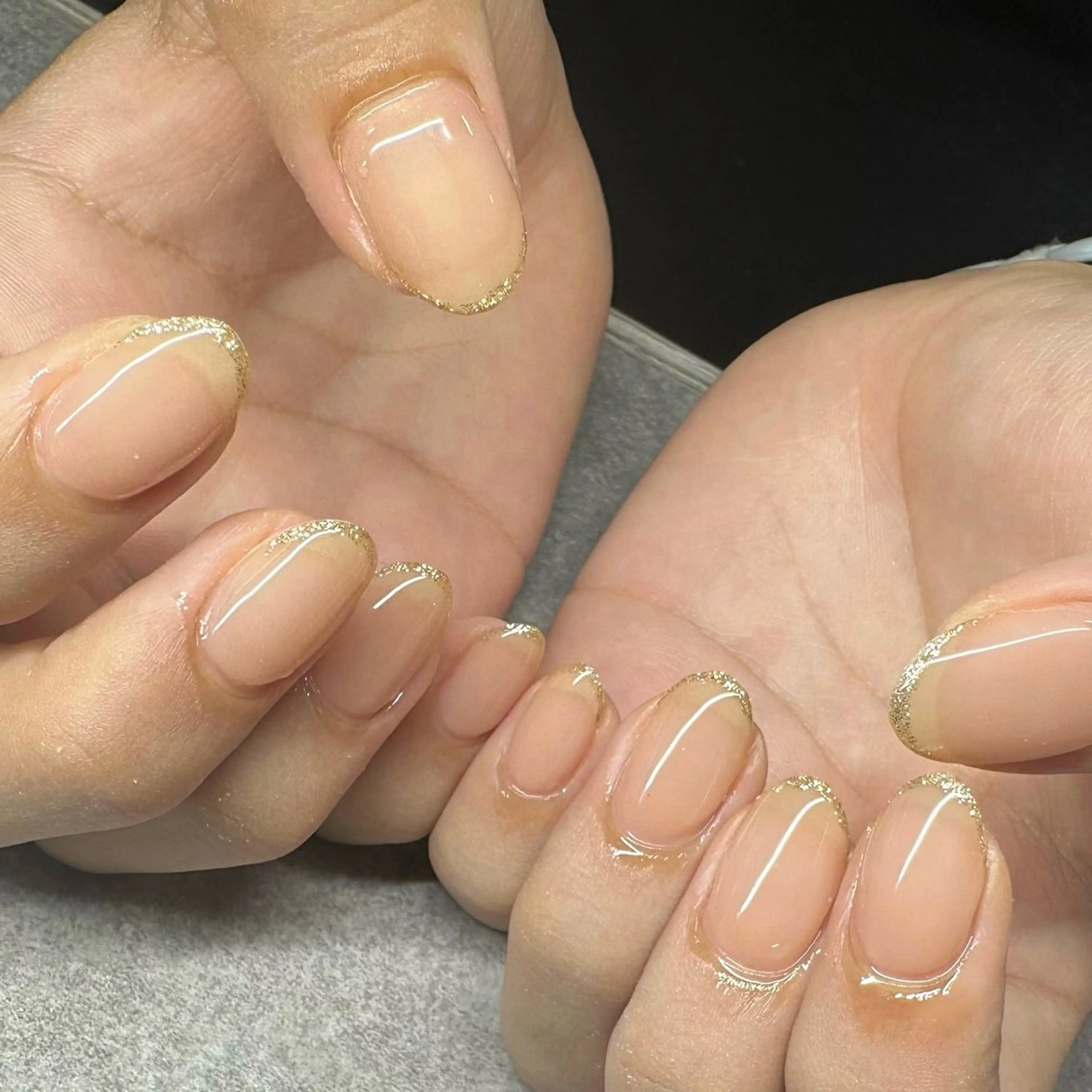 ネイル ラメ(グリッター) ハンドネイル elu船橋 SAKURAのネイルデザイン