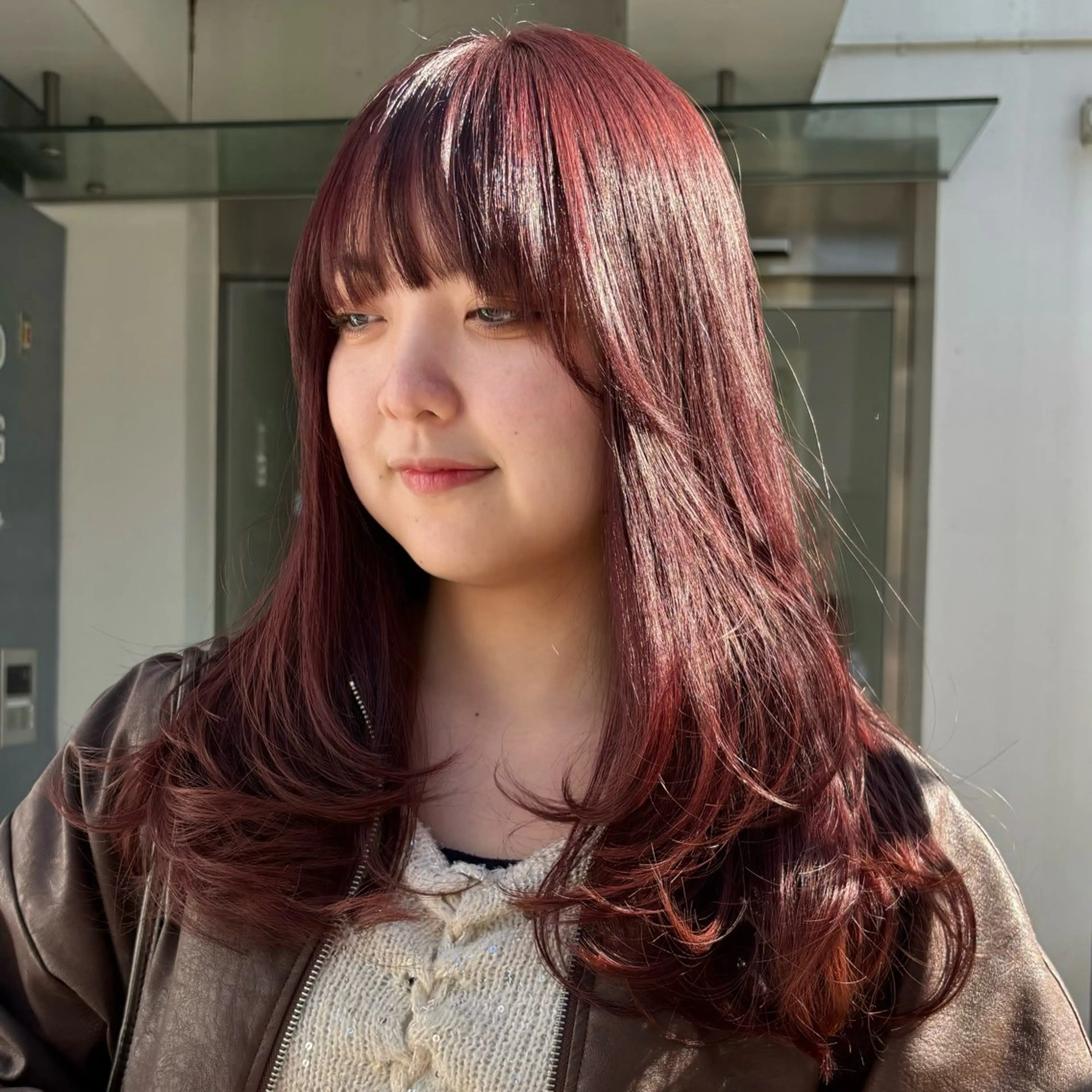 ロング カット ヘアカラー トリートメント まろやかカラー♡ momoka🌙のヘアスタイル