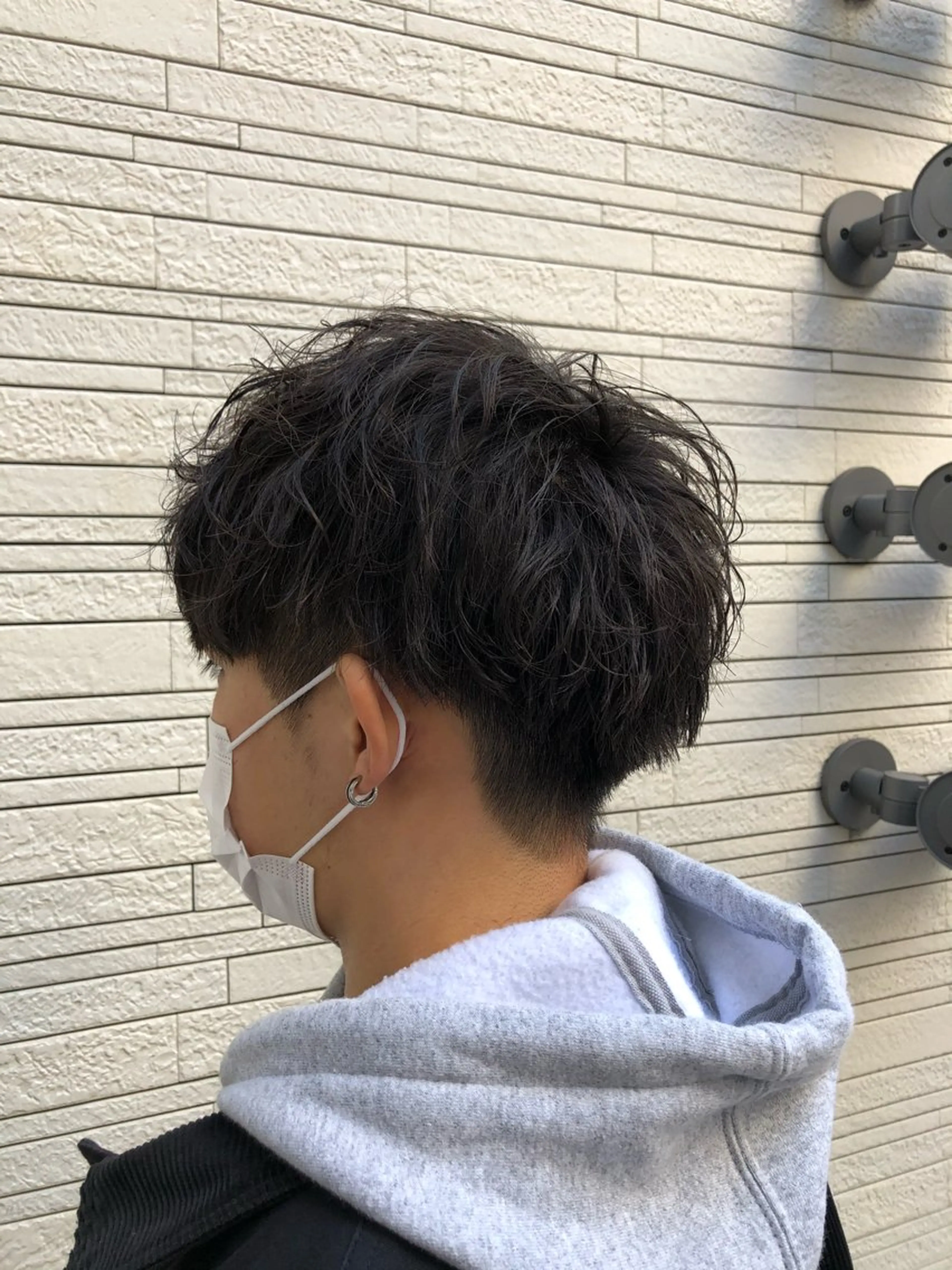 メンズ カット ヘアセット フリーランスシェアサロンルレイル所属・心斎橋/メンズ /ルレイル/地形真希のヘアスタイル
