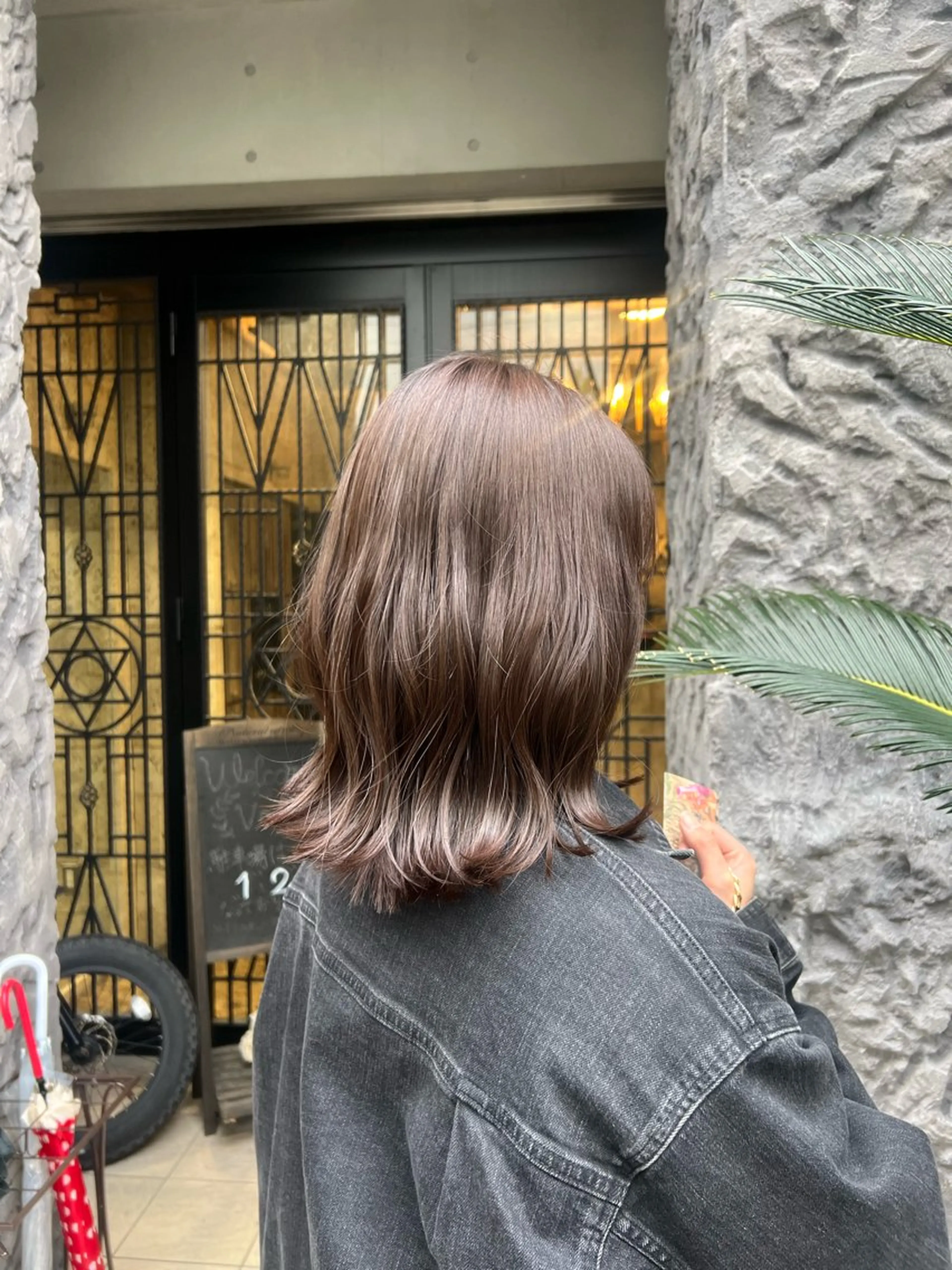 セミロング カラー ヘアアレンジ 髙橋 リナ‪のヘアスタイル