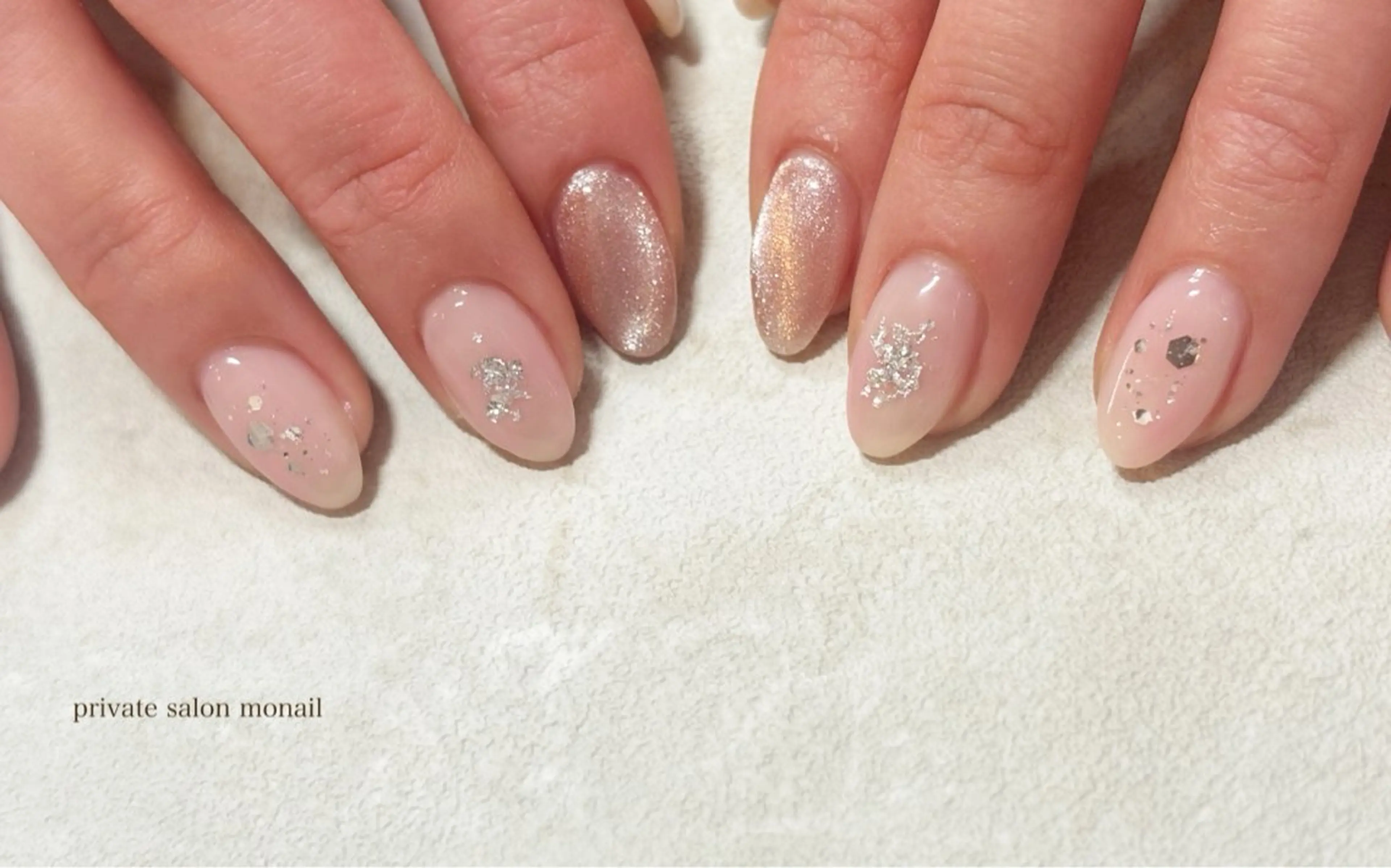 ネイル オフィスネイル ハンドネイル private nail monail所属・nail salon monailのネイルデザイン