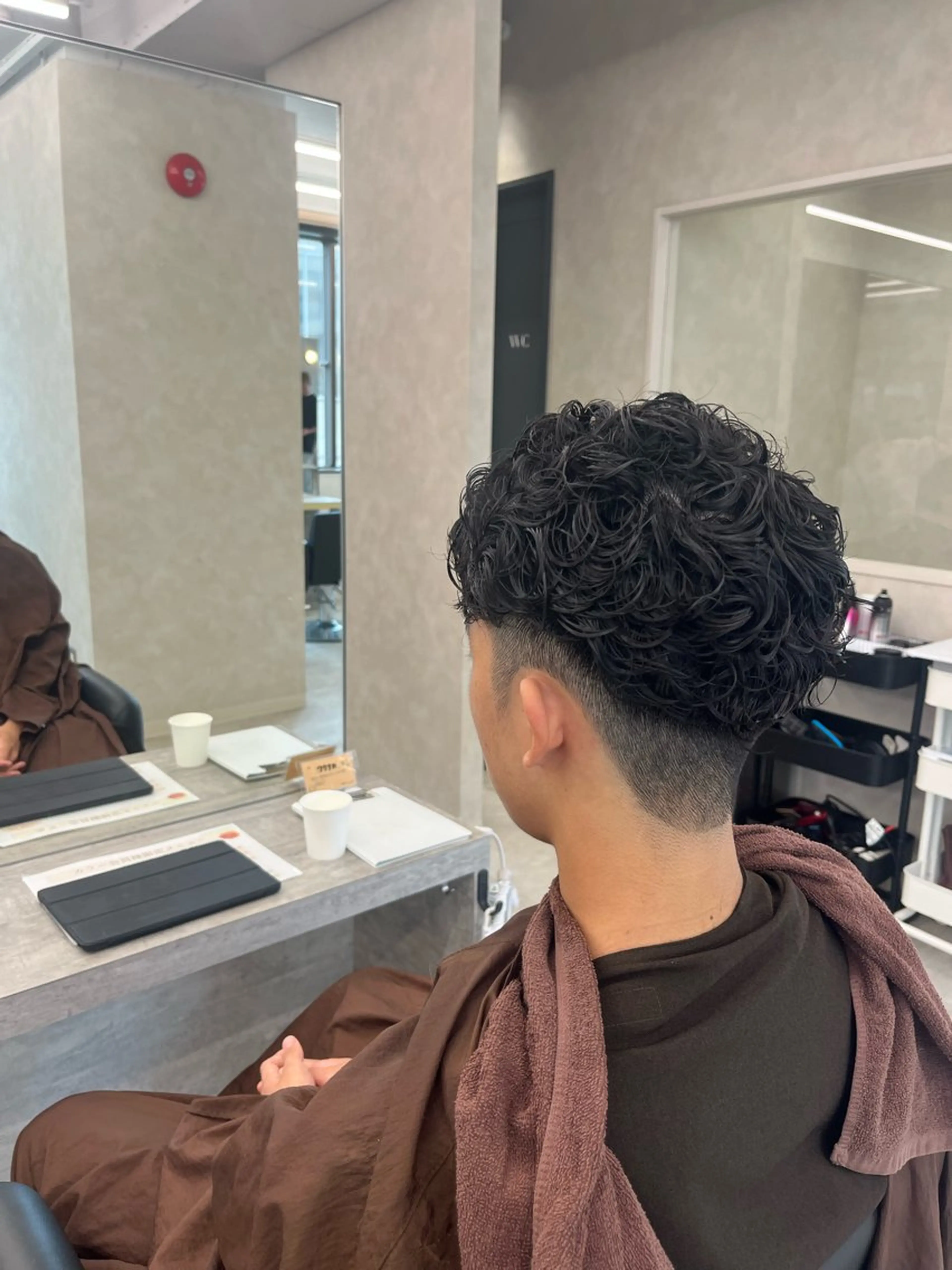 パーマ メンズ HARE &MAKE EARTH センター南店所属・センター南🌟 濱田憲史郎🌊のヘアスタイル