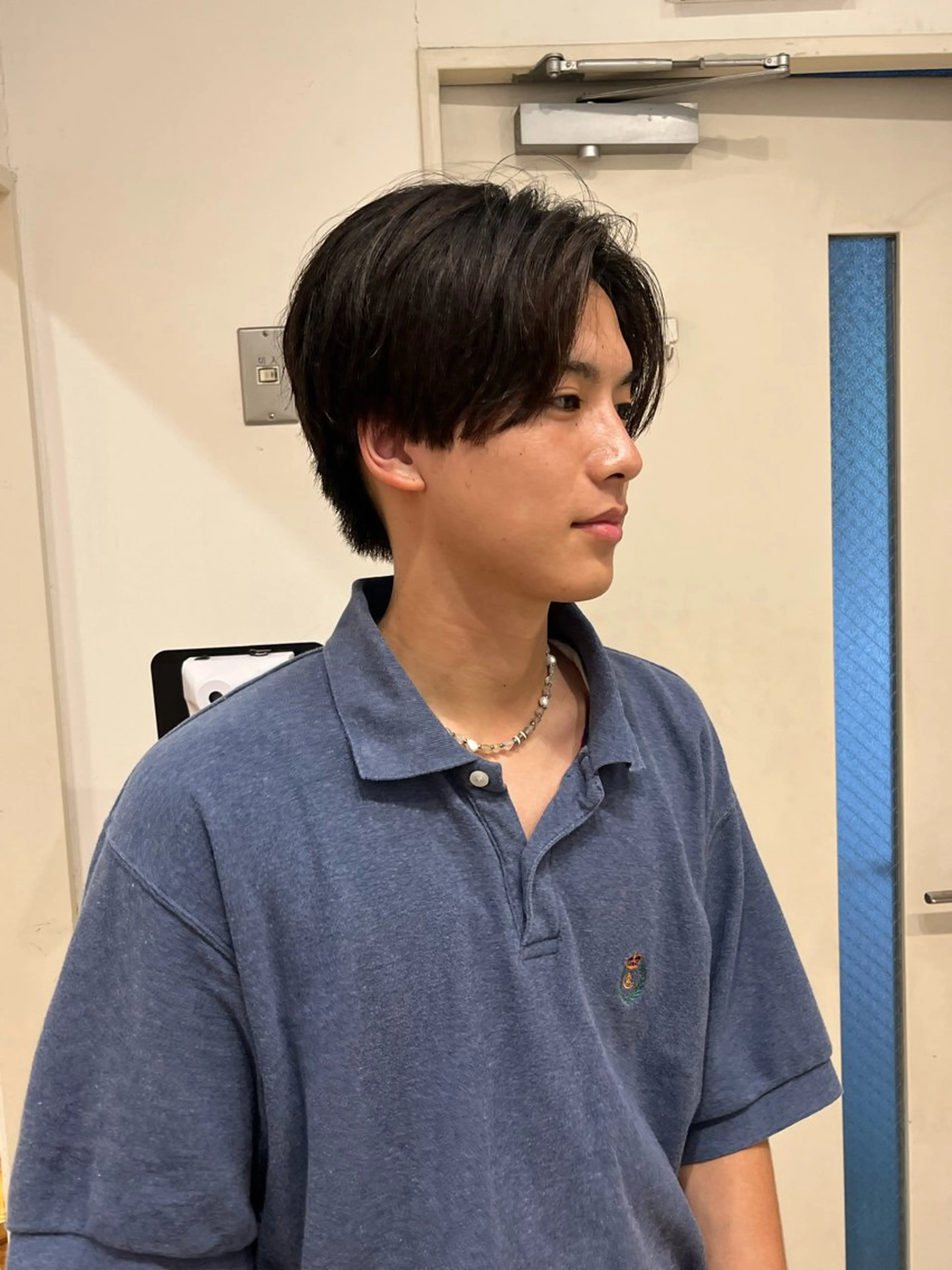 メンズ センターパート 刈り上げ 💠つたふうか/ 韓国/メンズヘア💠のヘアスタイル