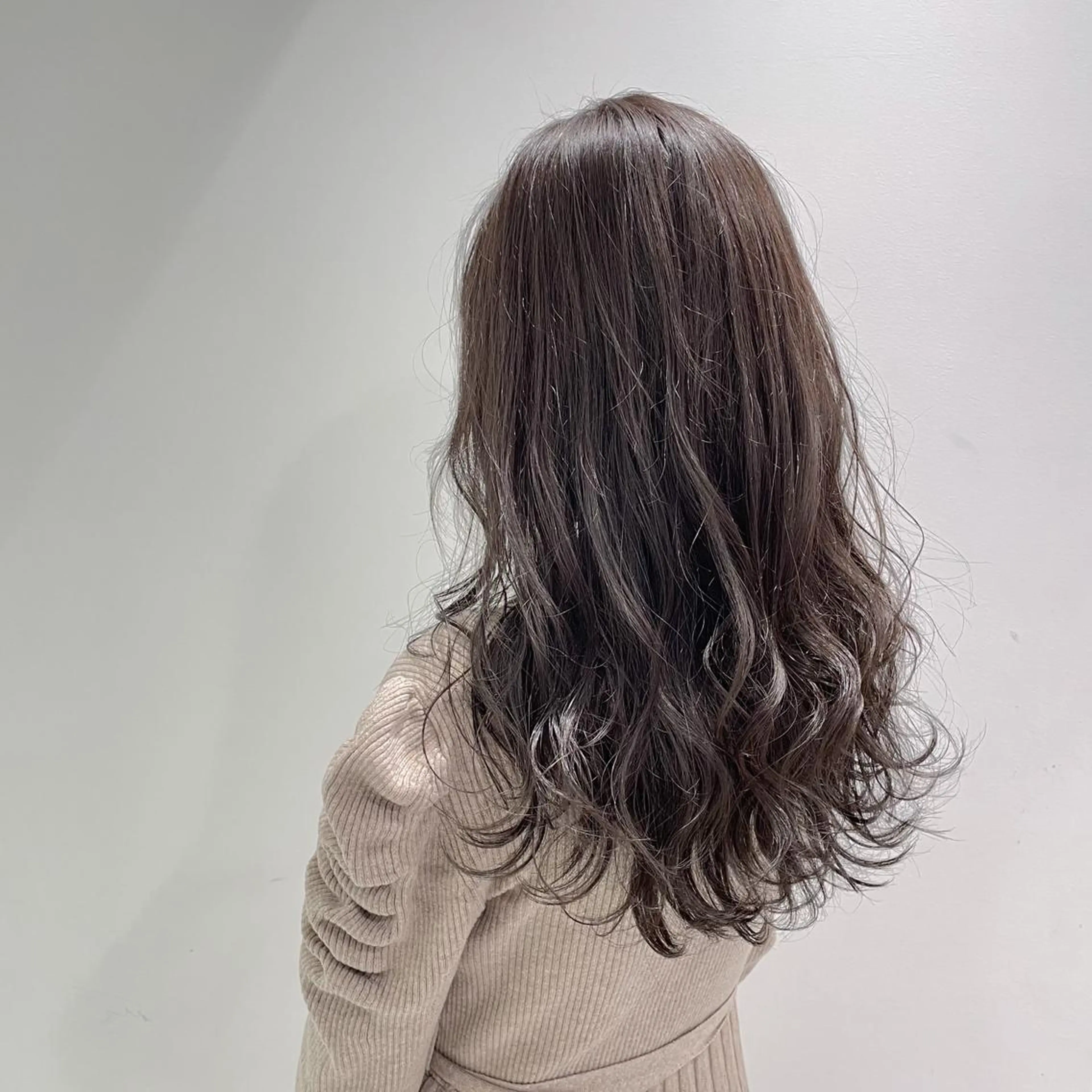 セミロング カラー I'S.横浜所属・赤み消しカラー 🍀JUNKIのヘアスタイル