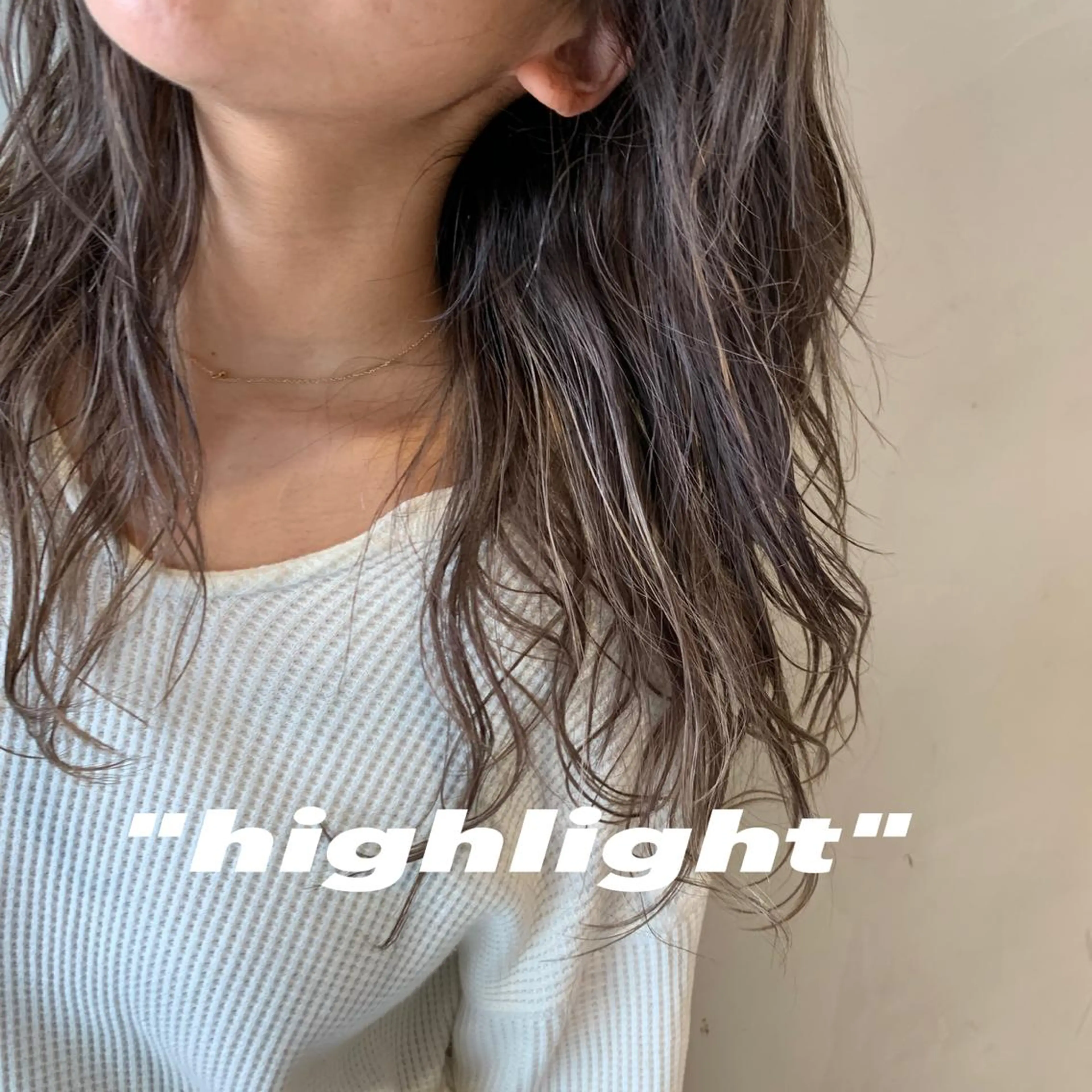 セミロング カラー ハイライトカラー ハイライト Bree"ze所属・大河原 修太のヘアスタイル