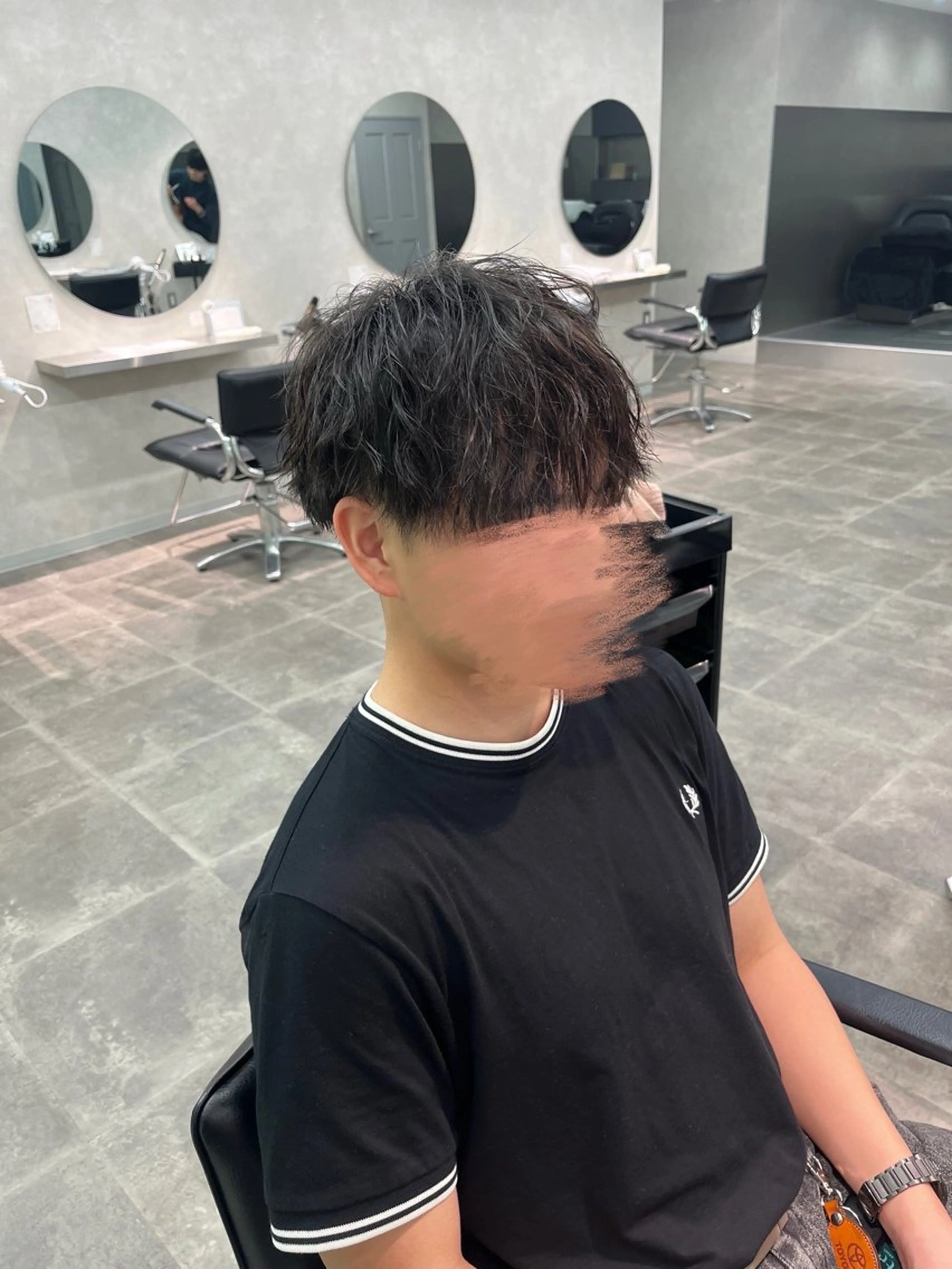 パーマ メンズ 韓国ヘア🇰🇷🎀 山本うららのヘアスタイル