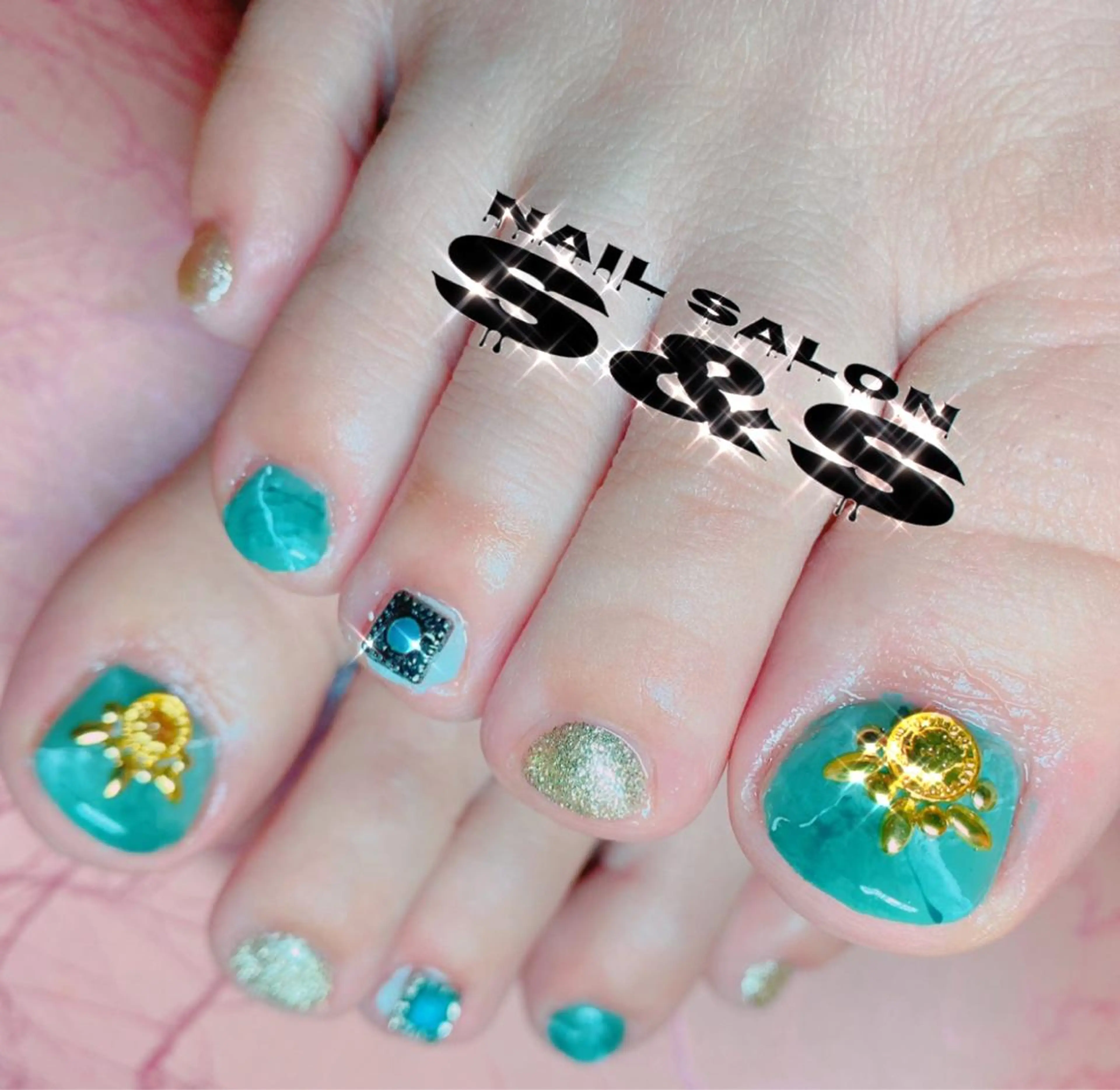 ネイル 長さ出し メンズネイル 持ち込み スカルプネイル S&S 村田小百合のネイルデザイン