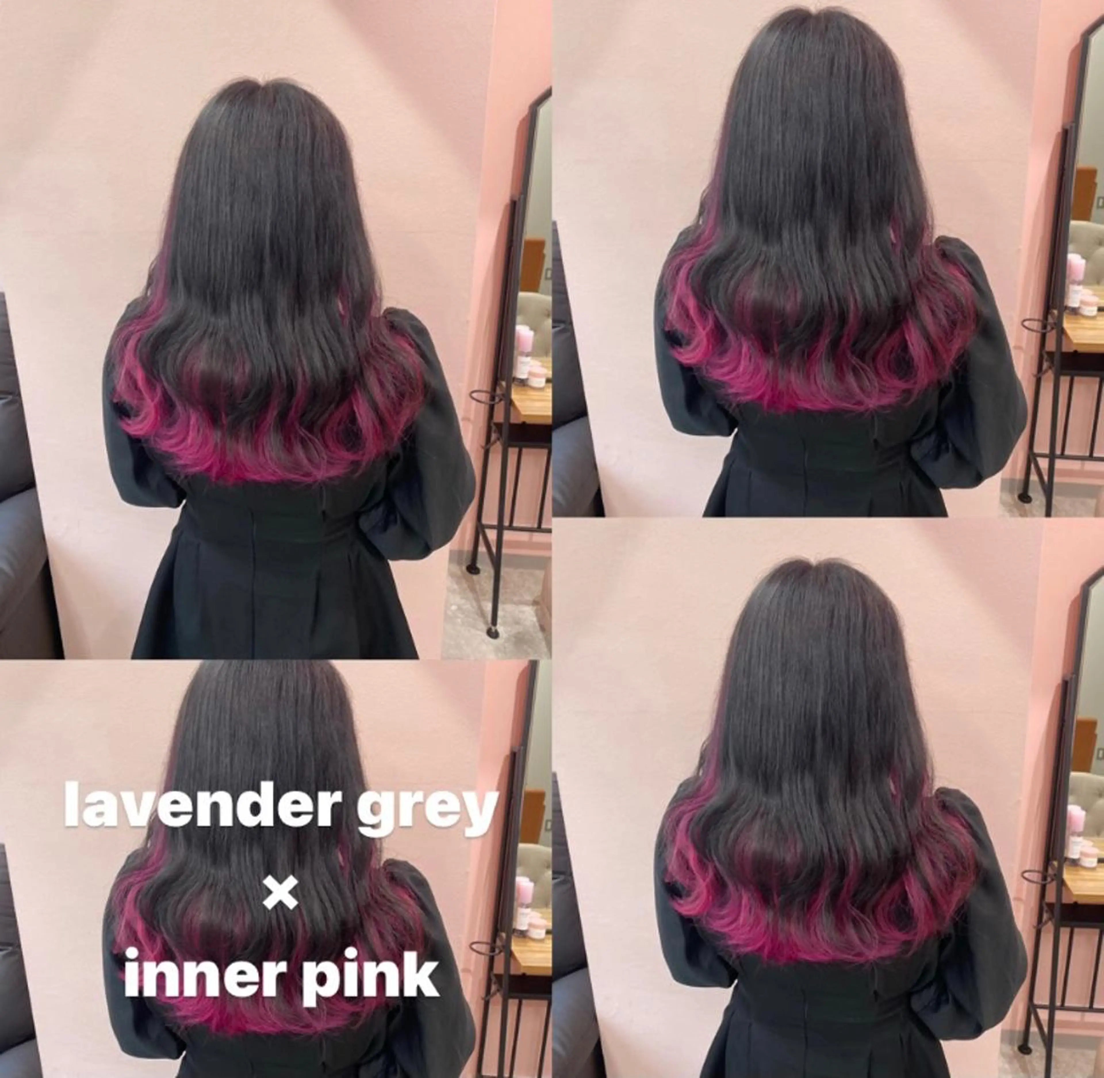 セミロング レイヤーカット RIYA❤︎ Aujuaソムリエのヘアスタイル