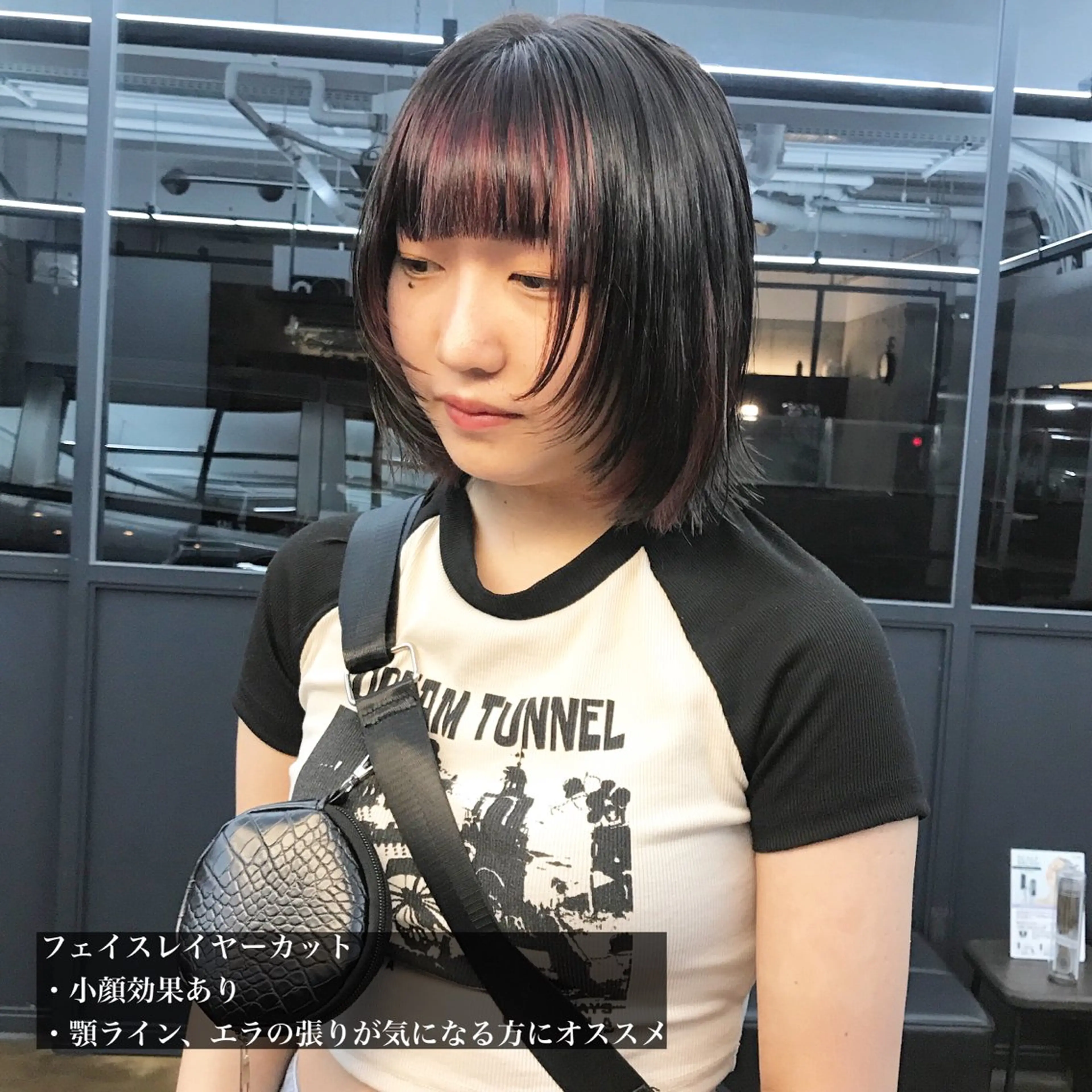 ミディアム カラー レッドカラー ボブ レイヤーカット ウルフカット カット ヘアカラー トリートメント ヘアセット ✂︎ウルフ・ショート ✂︎MIKUNIのヘアスタイル