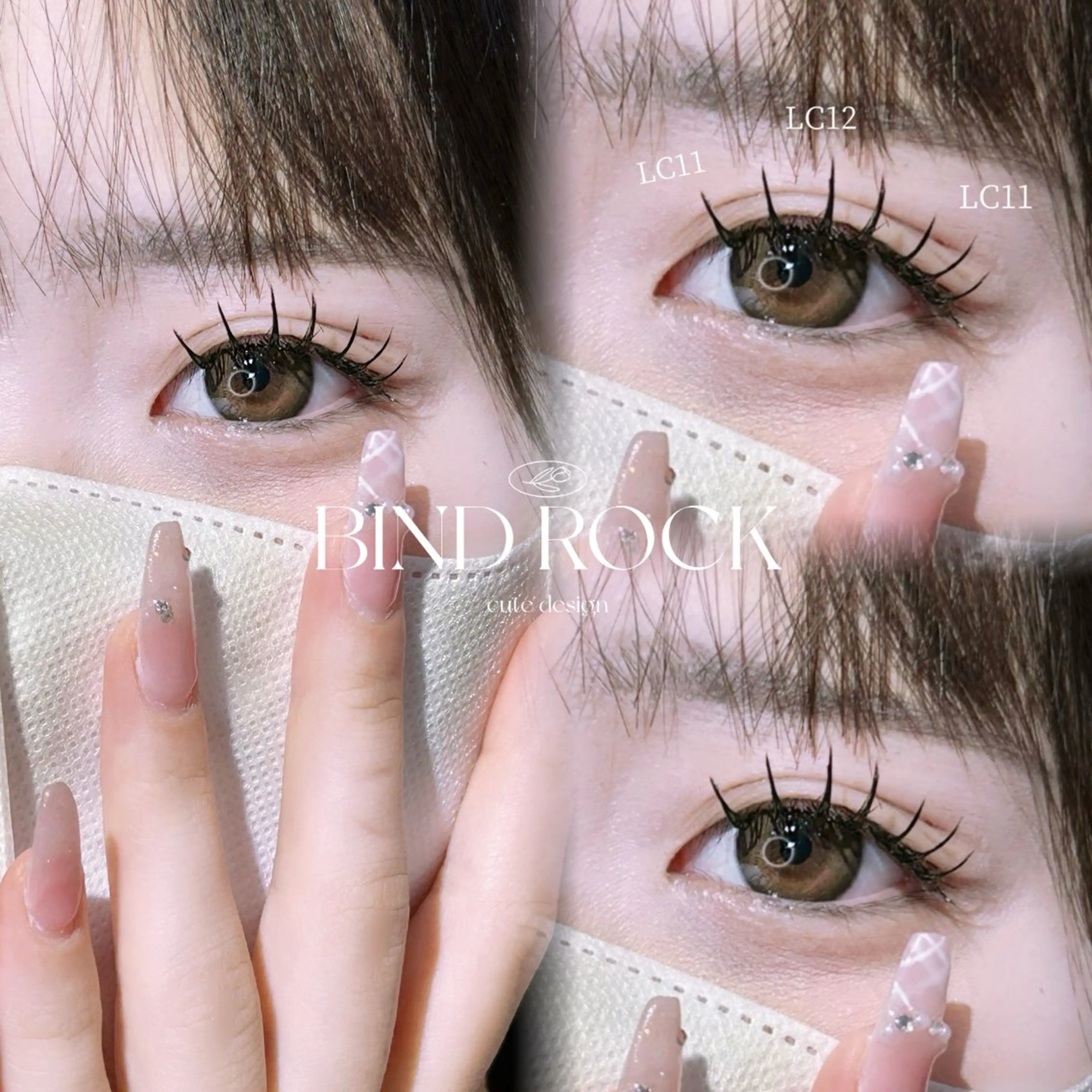 3回目ご来店の方💞Lカールバインドロック80束💞500円OFFの写真