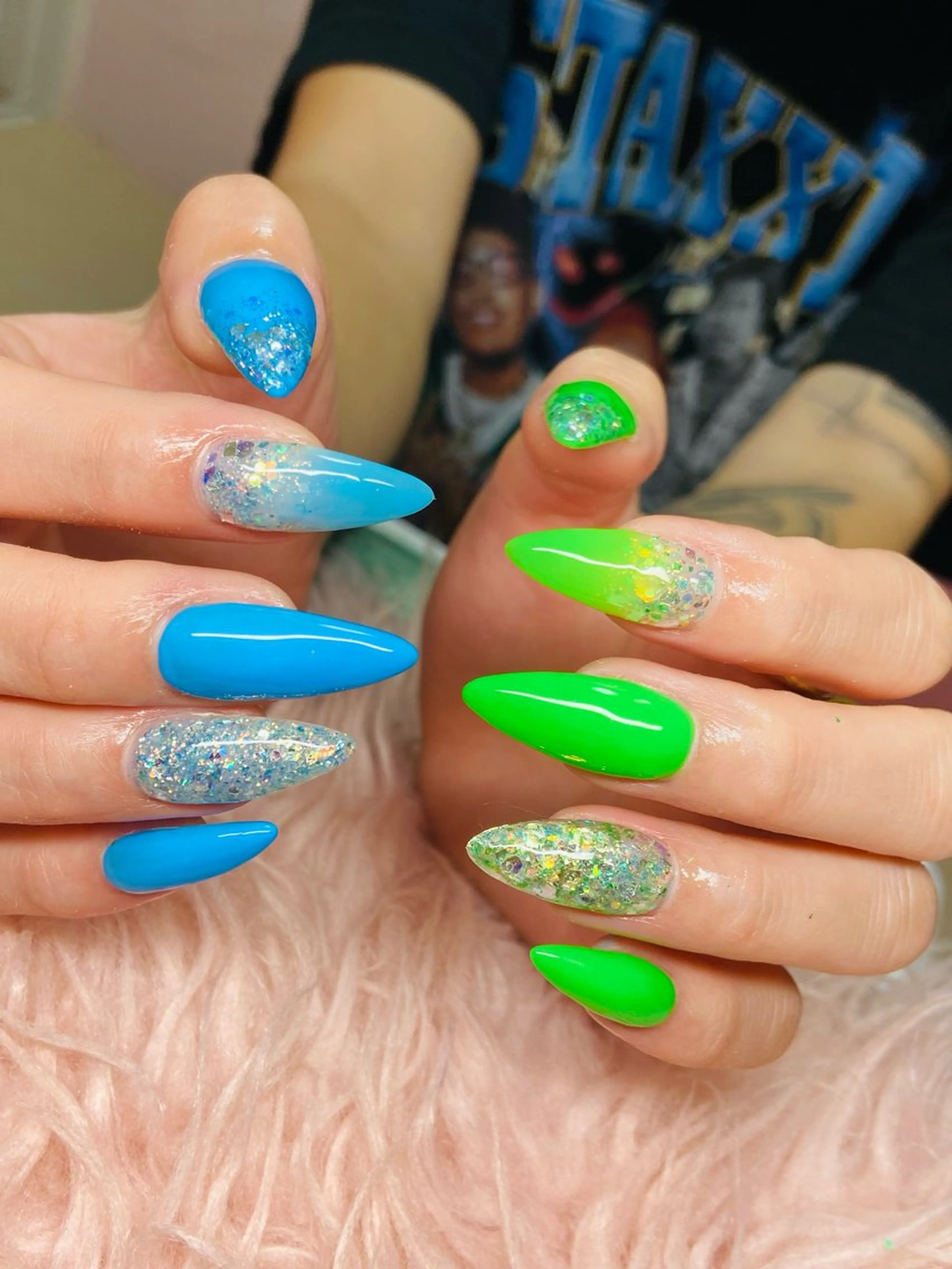 ネイル ロングネイル HandSnail自宅サロン所属・HandSnail 座間自宅ネイルサロンのネイルデザイン