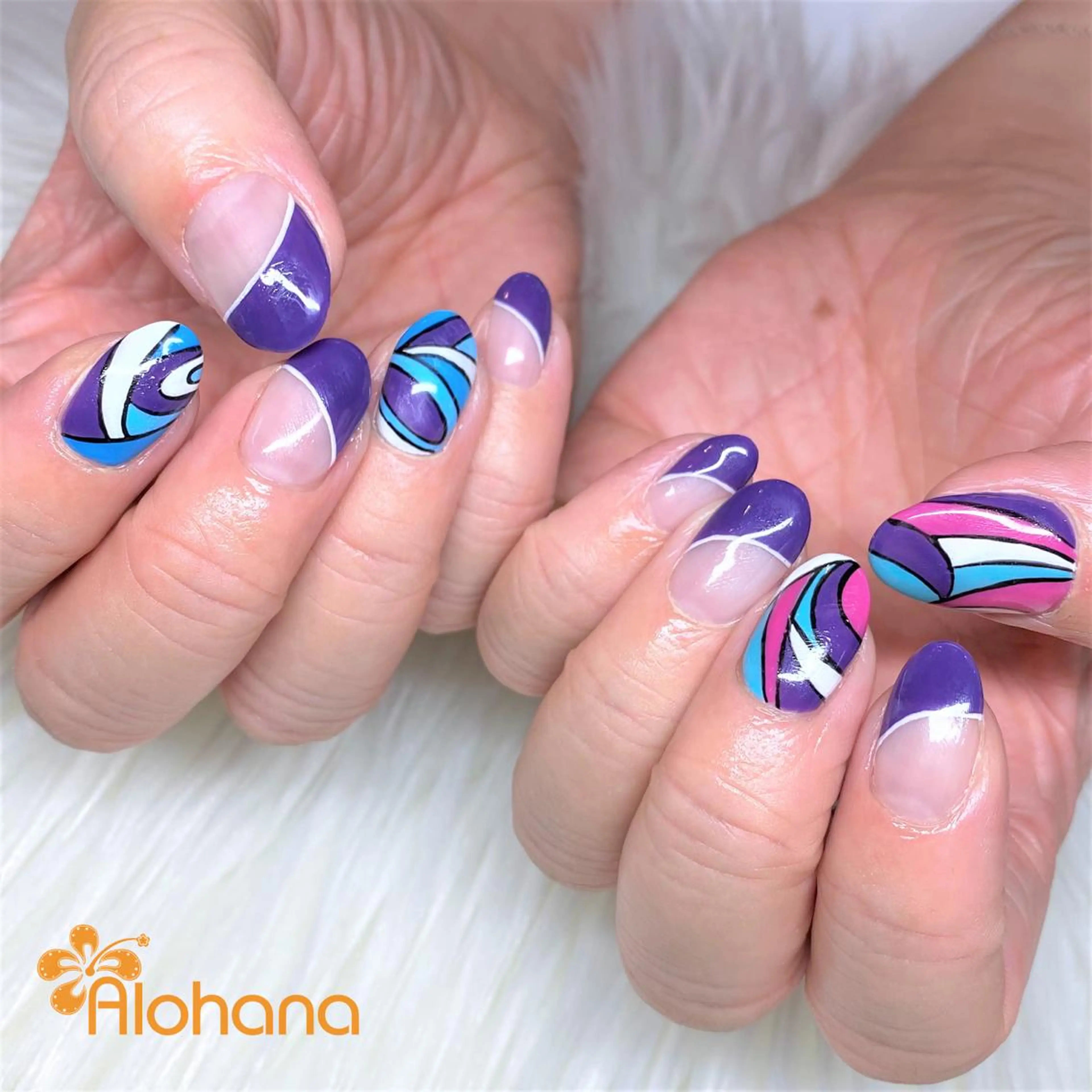 ネイル ハンドネイル Alohana所属・Alohana Minaのネイルデザイン