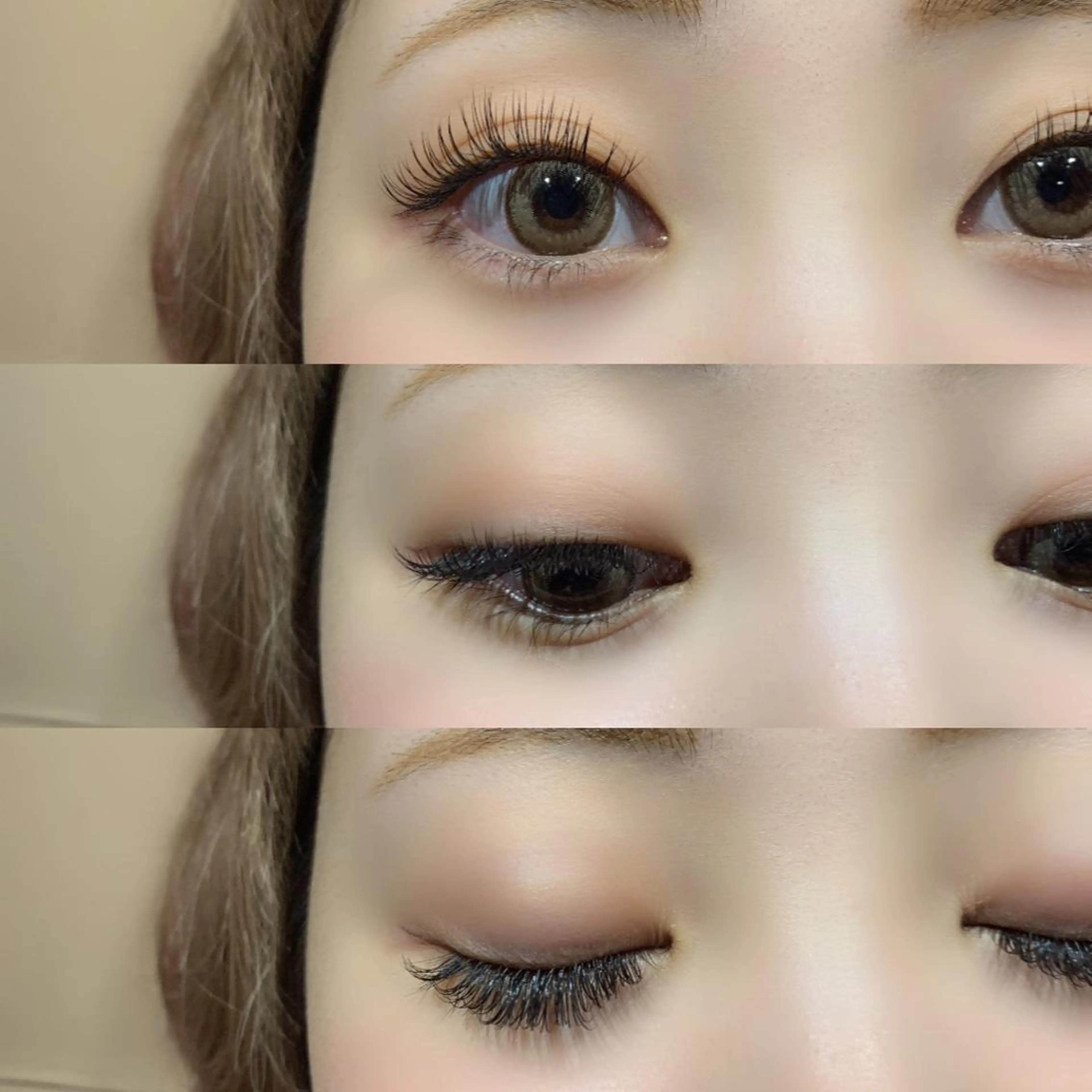 マツエク・マツパ フラットラッシュ 直井 望のマツエク・マツパデザイン