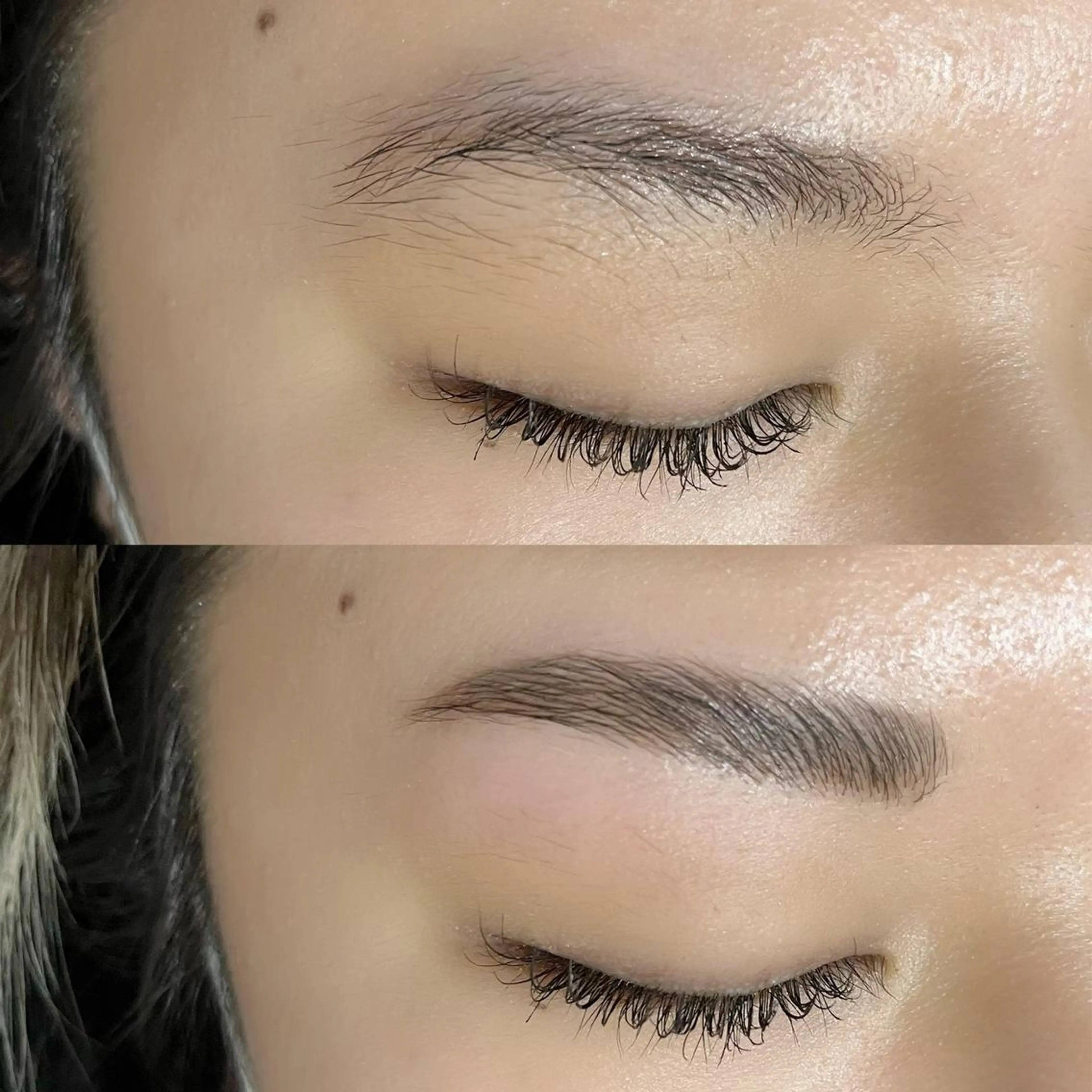 眉ワックス&ブロウリフトの写真