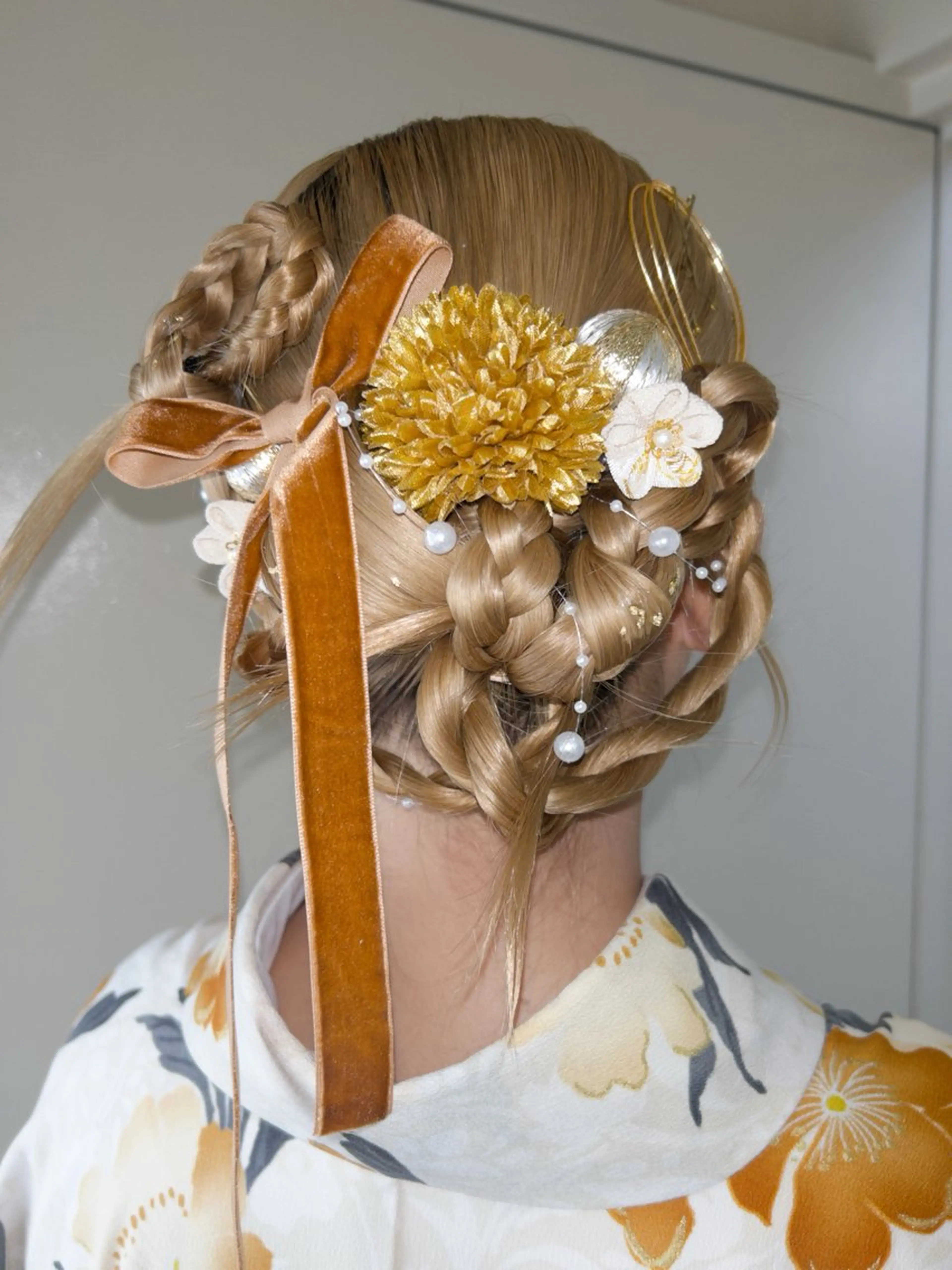 【ヘアセット】特別な日のためのhair arrange🌅🎀🫧の写真