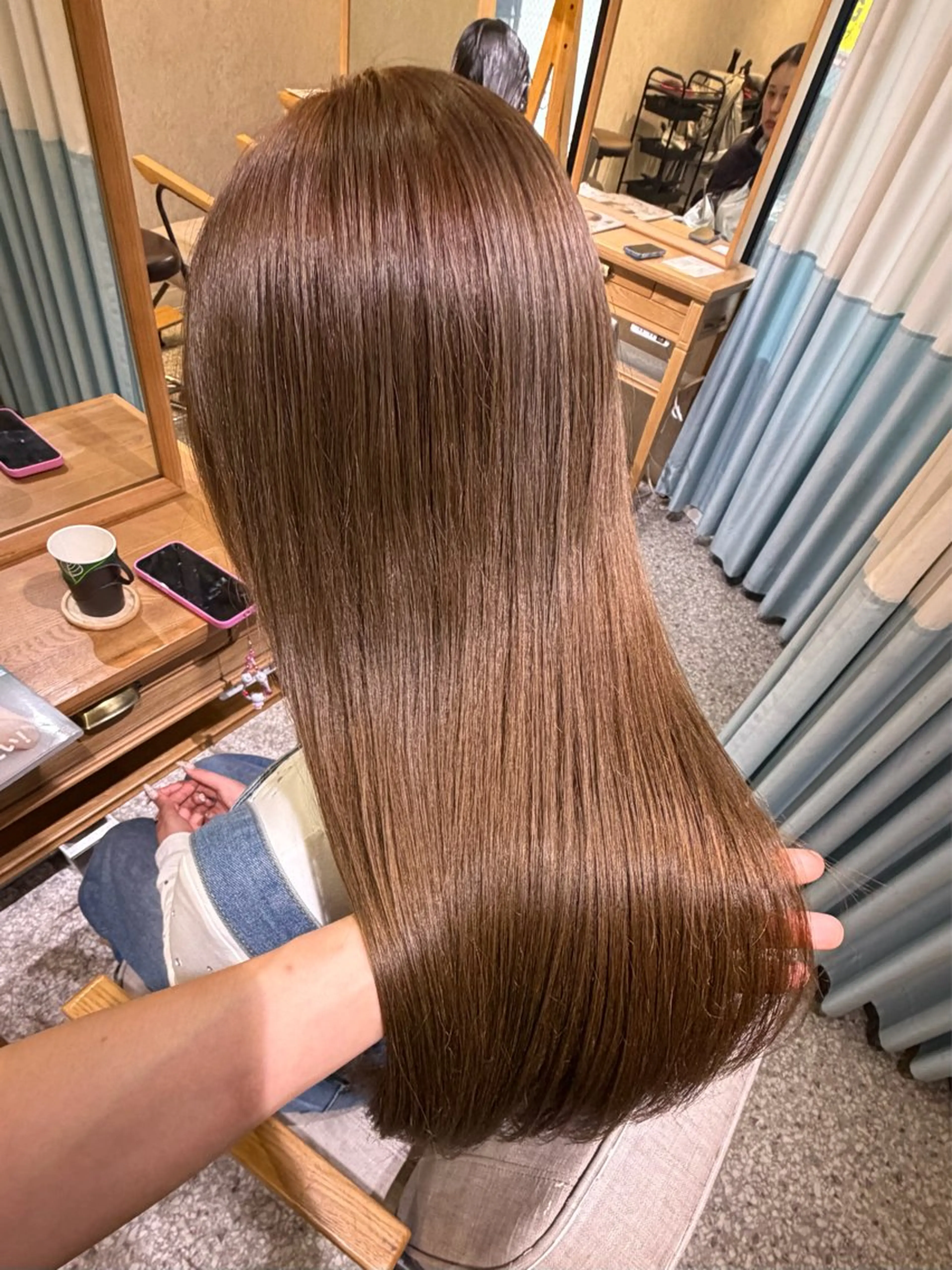 ロング カラー ヘアカラー 吉良祐樹 レイヤー/艶カラーのヘアスタイル