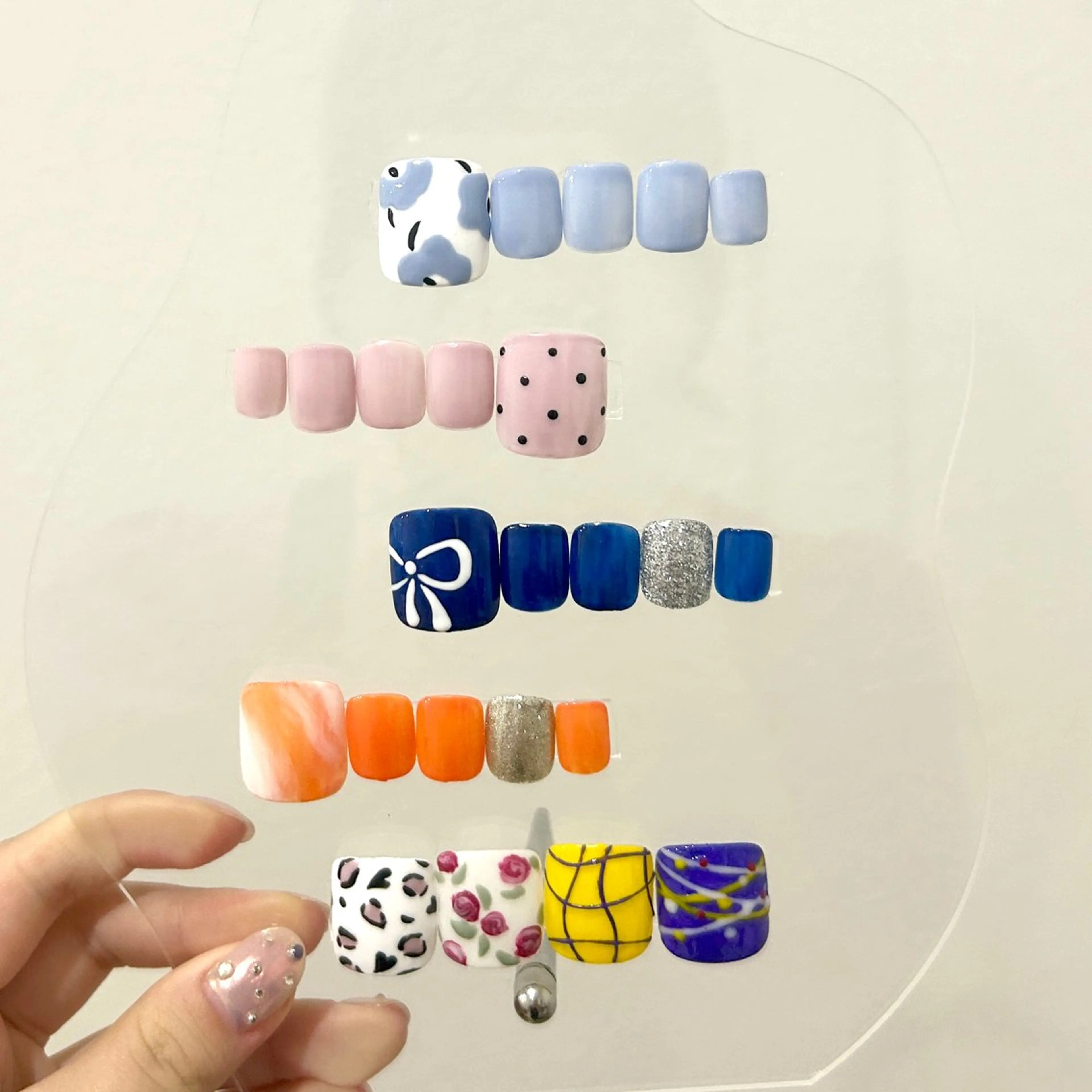 🎀オフなし🎀フットシンプルデザインの写真