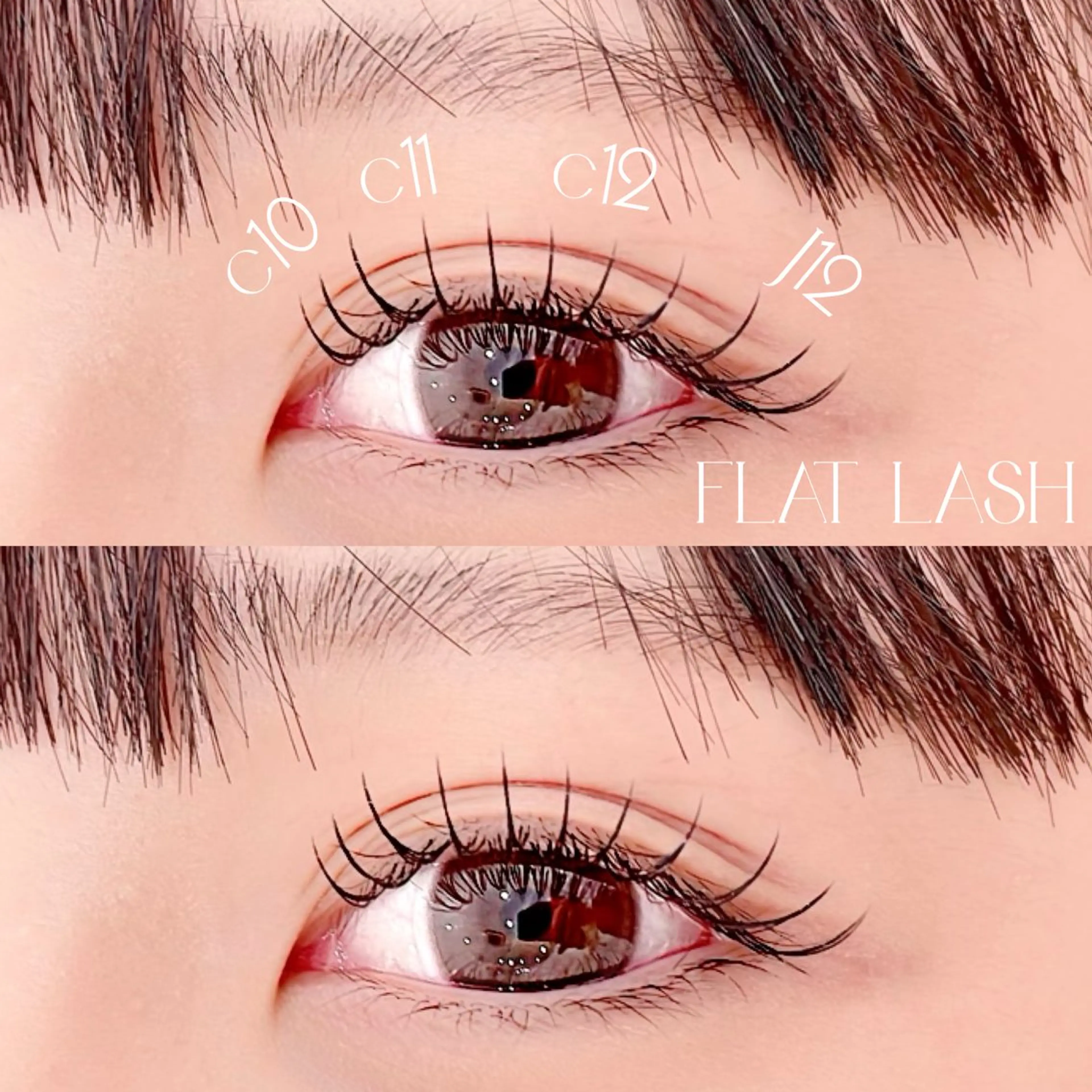 マツエク・マツパ Lash&Brow Mignonのマツエク・マツパデザイン