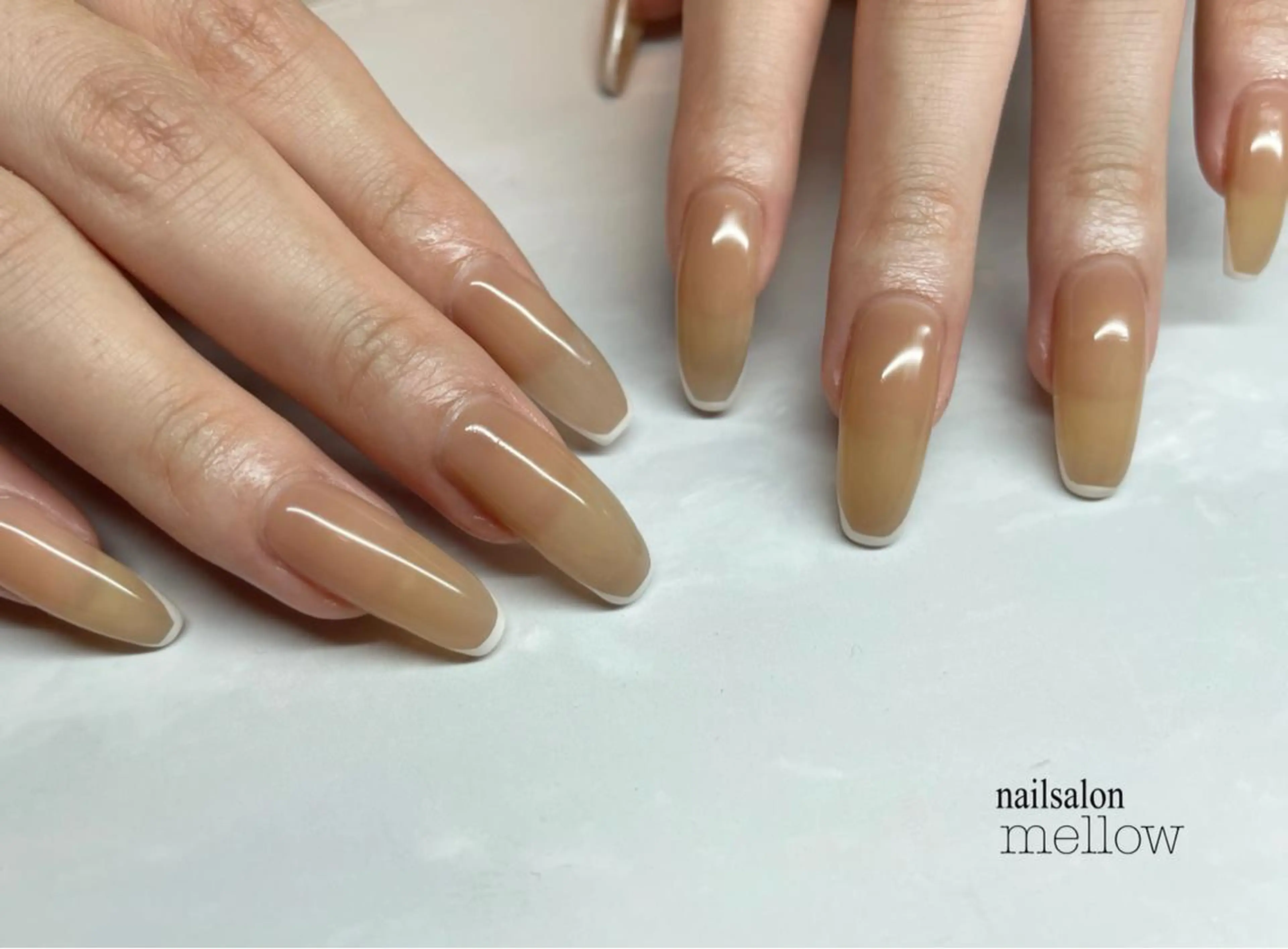 ネイル フレンチネイル 大山 浩美のネイルデザイン