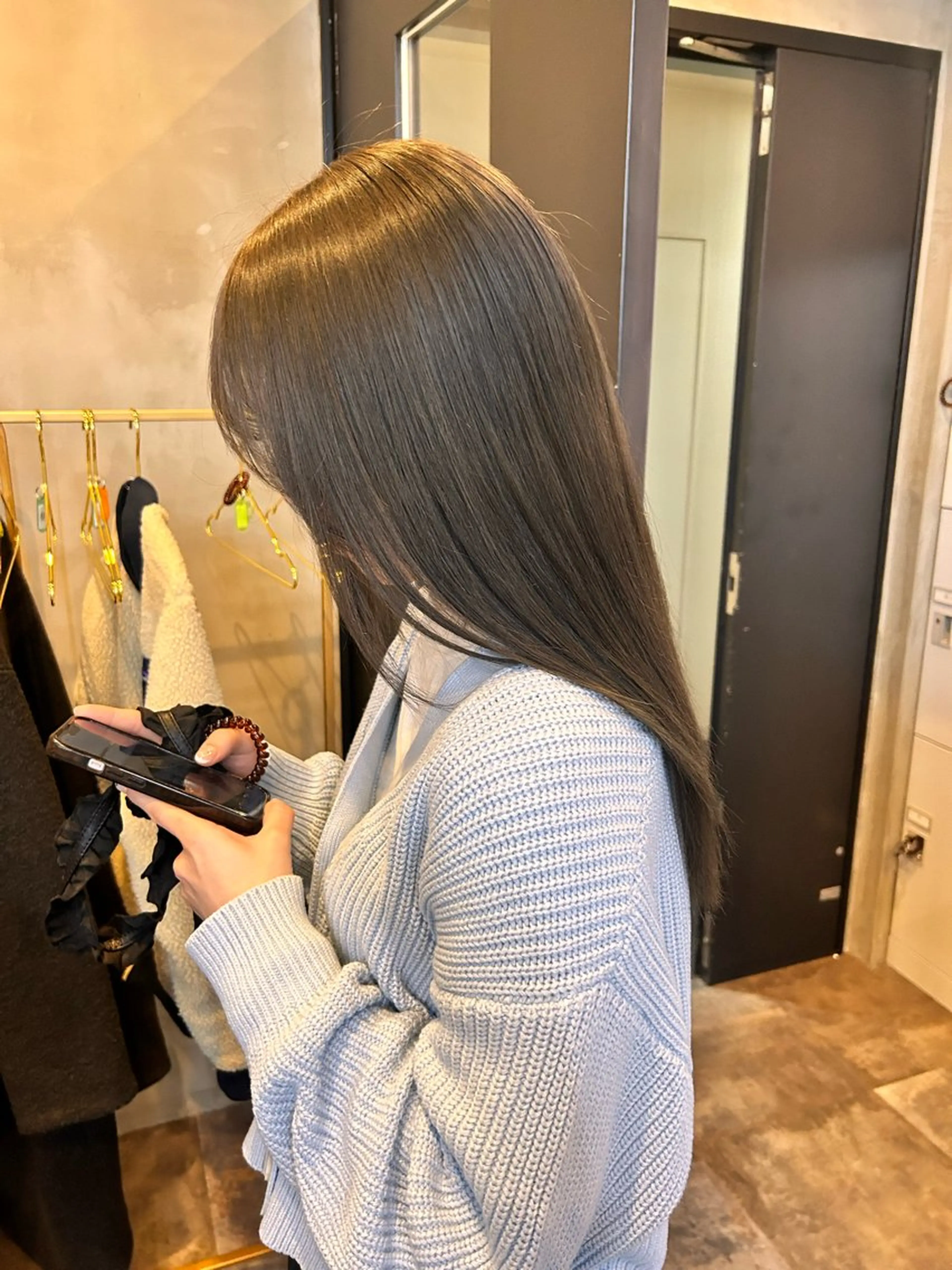 ロング カラー 韓国×髪質改善カラー 💎hinaのヘアスタイル