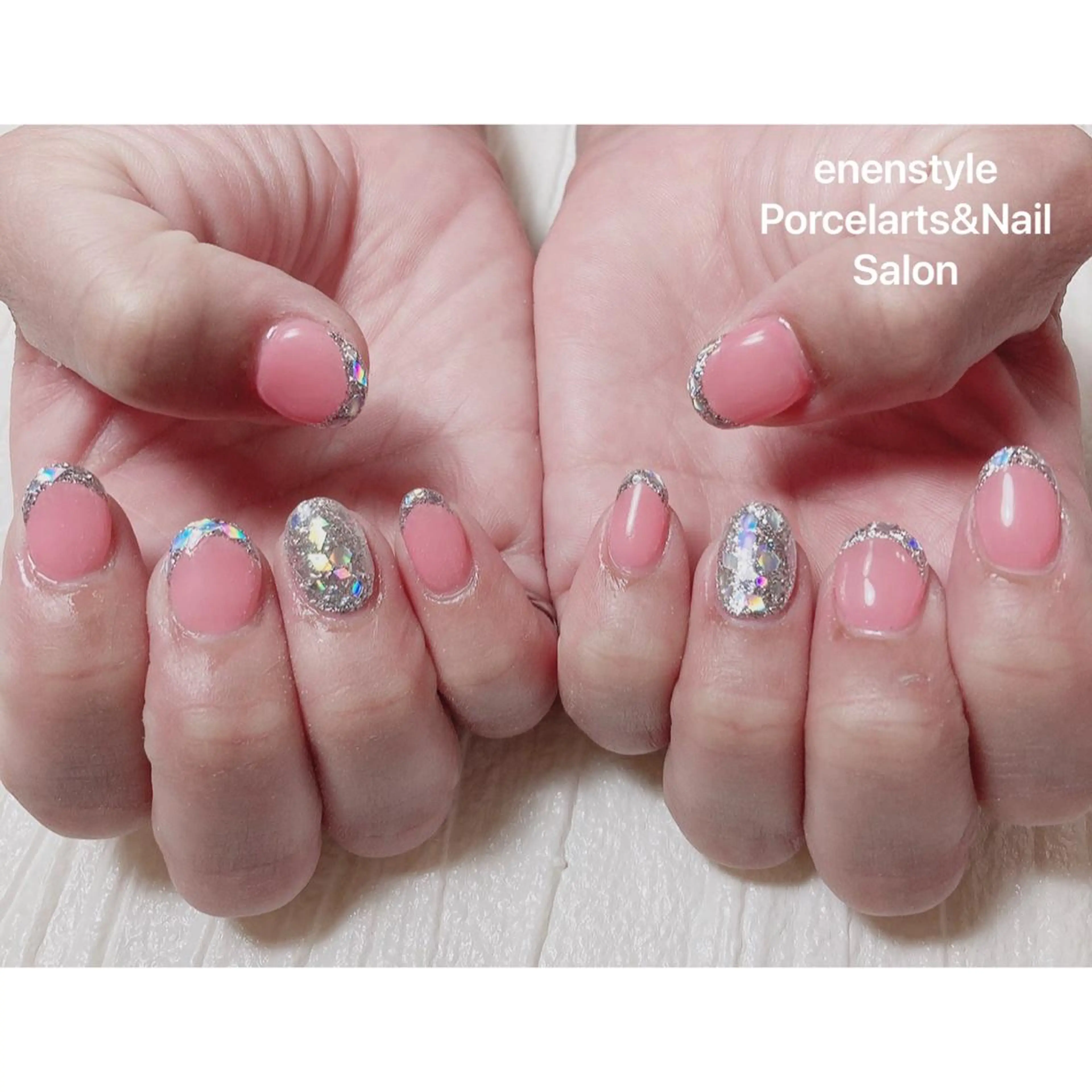 ショート ネイル ハンドネイル 👑enen style👑のネイルデザイン