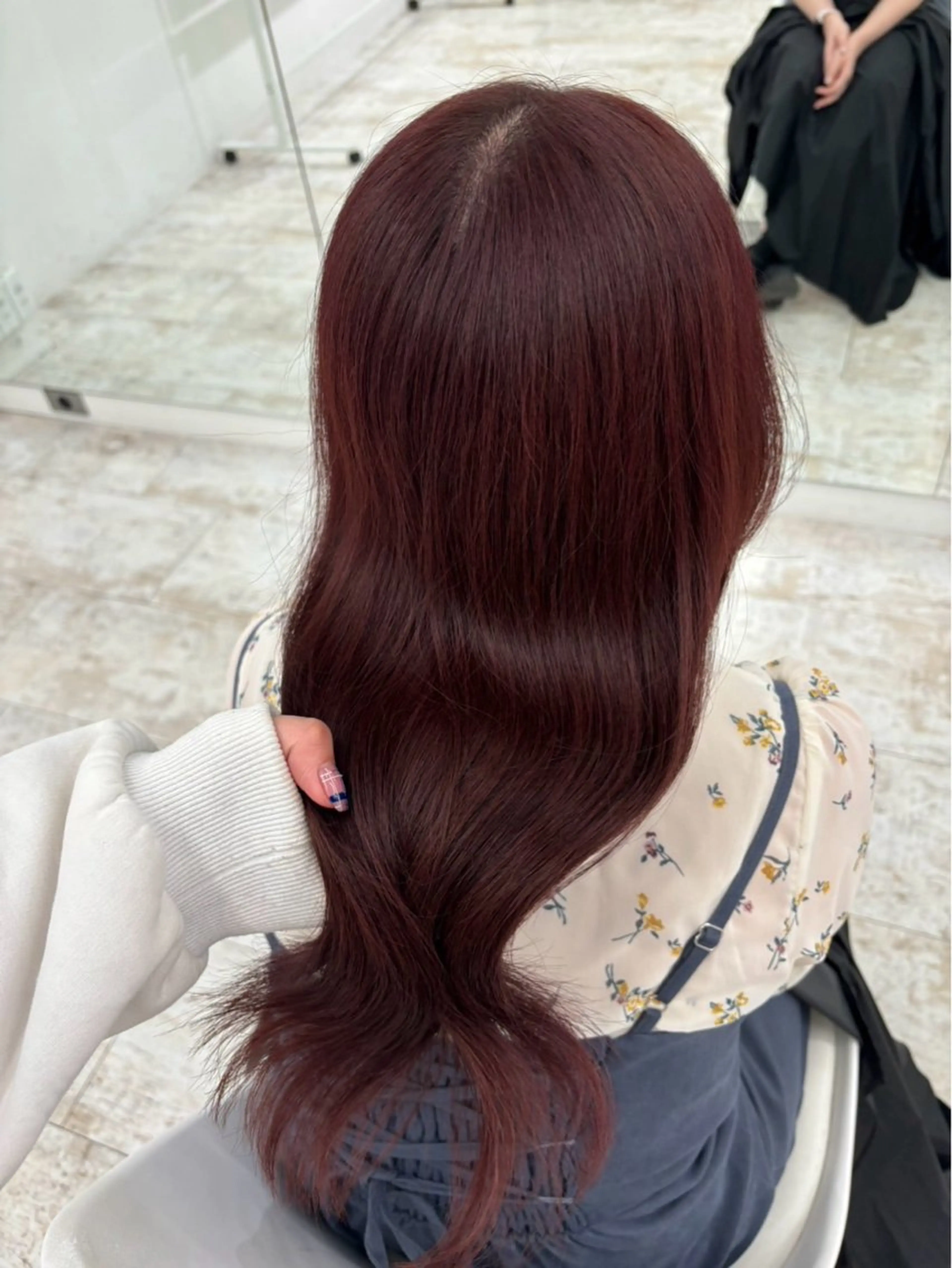 ロング カラー Luce川崎 クロサワのヘアスタイル