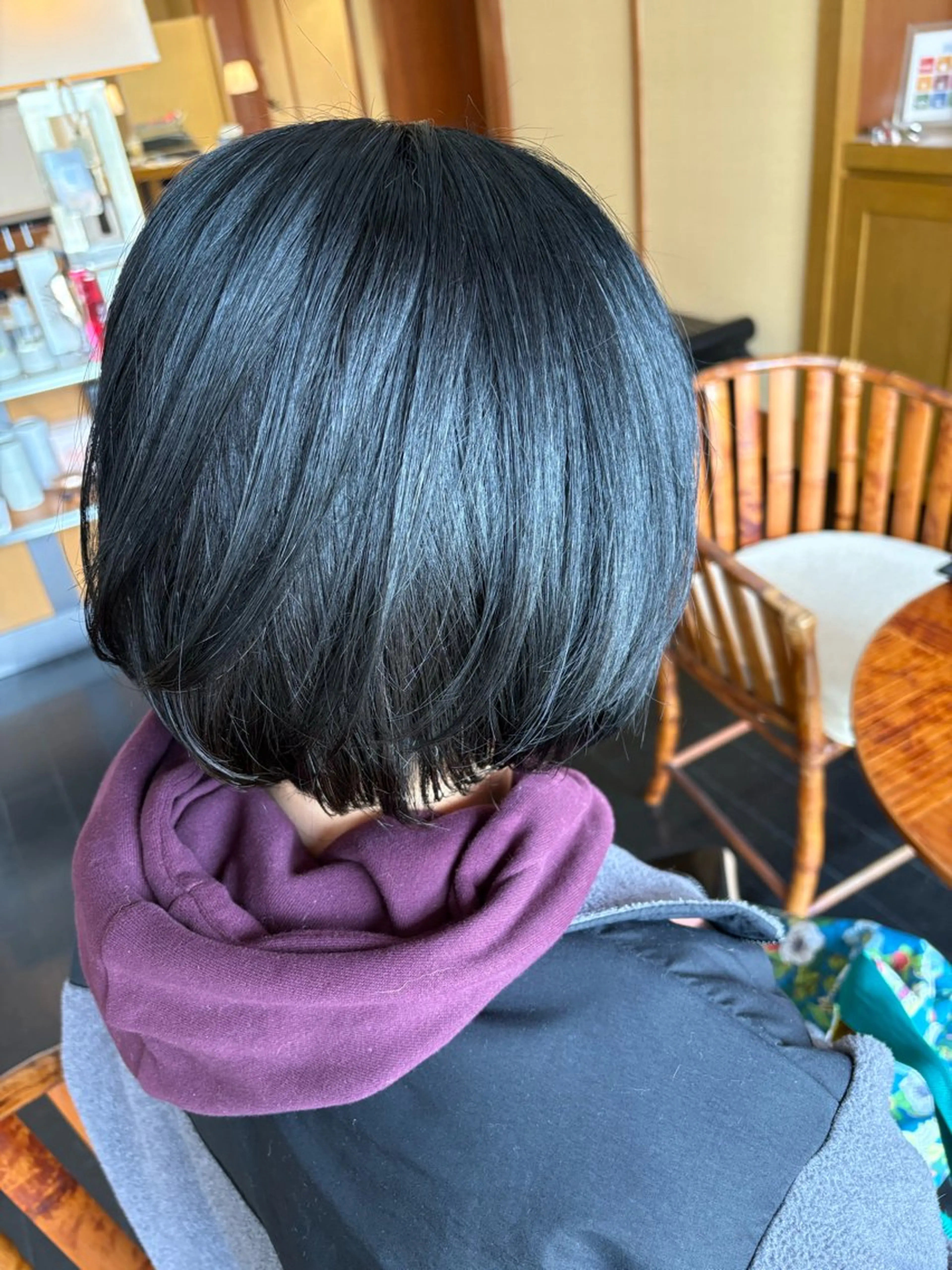 ショート ショートボブ ボブ ショートヘア ⟡.·mamiya 縮毛矯正/ヘアセットのヘアスタイル