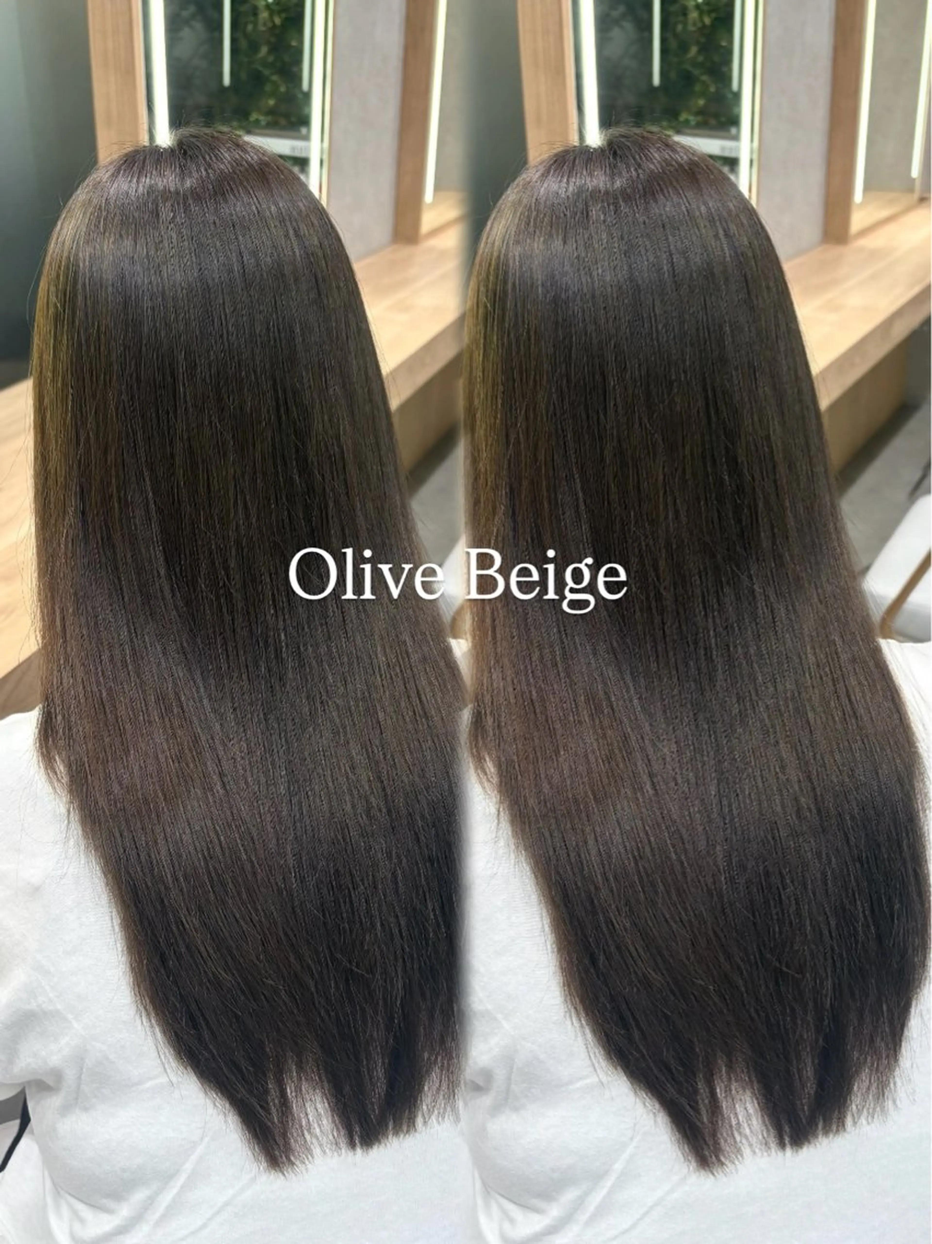 ロング カラー 美髪縮毛矯正/ ケアカラー🍓KAEのヘアスタイル