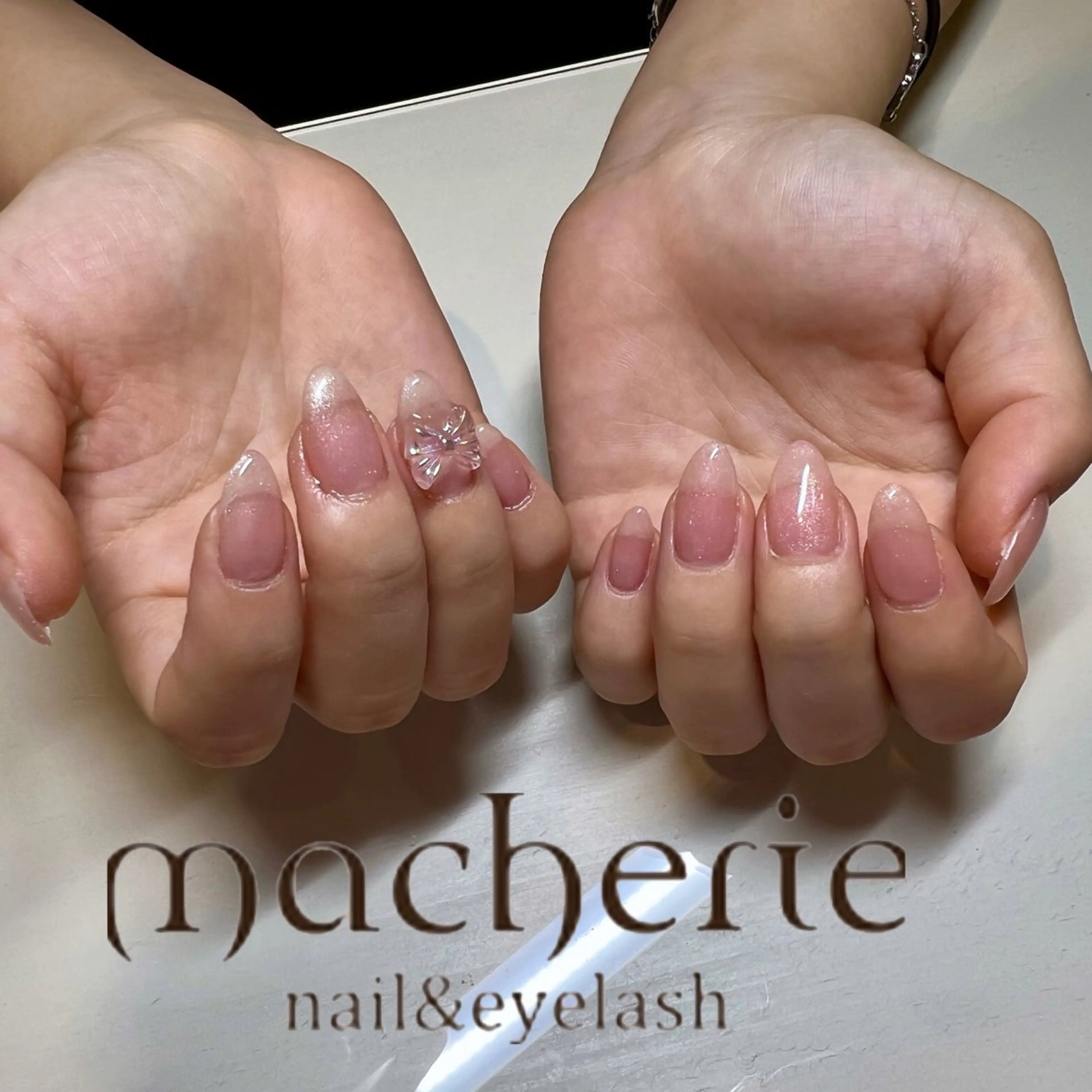 セミロング マシェリ 梅田のネイルデザイン