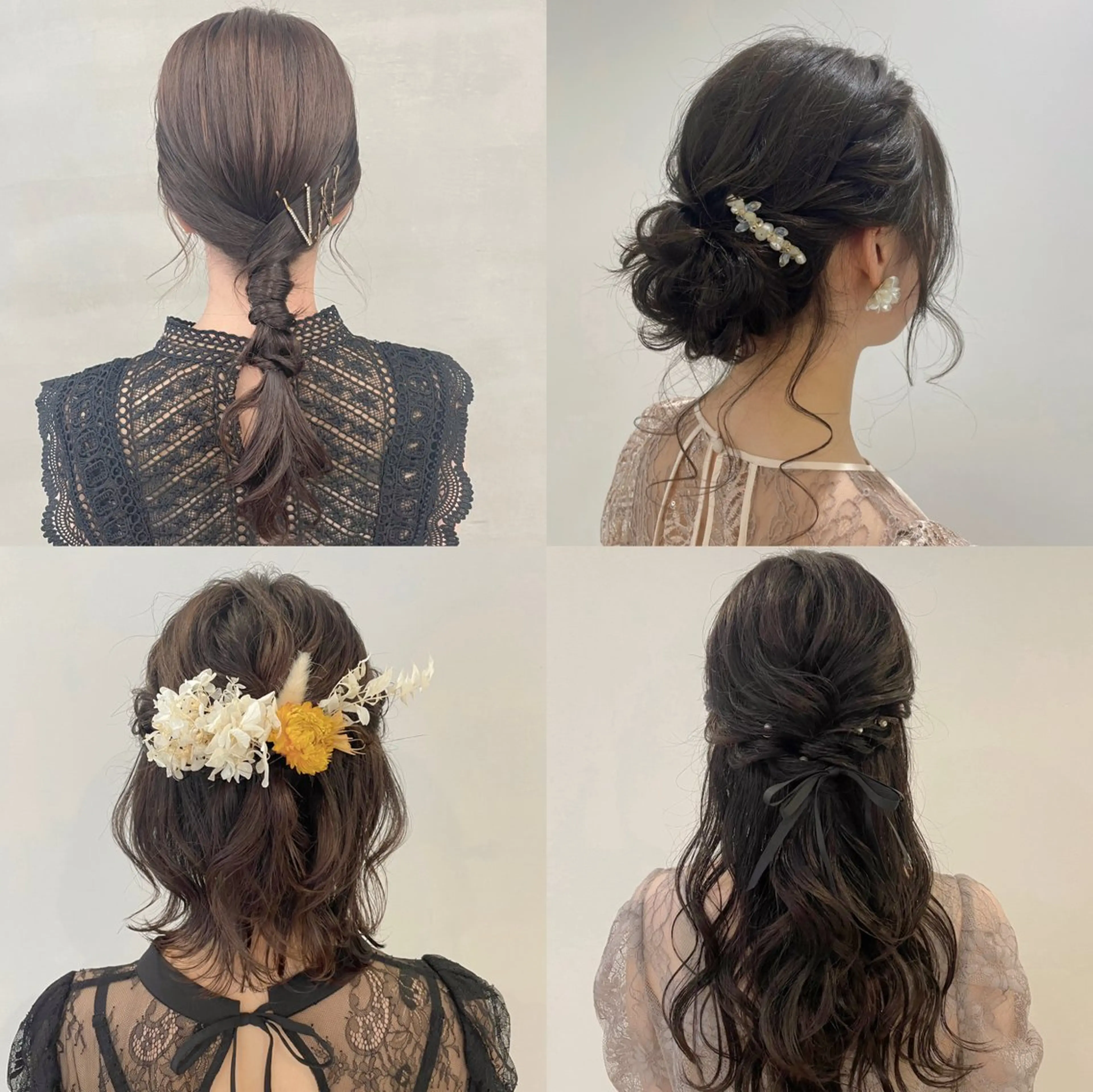 【結婚式・二次会・イベント🌸】ヘアアレンジ　アップスタイルからハーフアップまでお任せください🫶営業時間外🙆‍♀️の写真