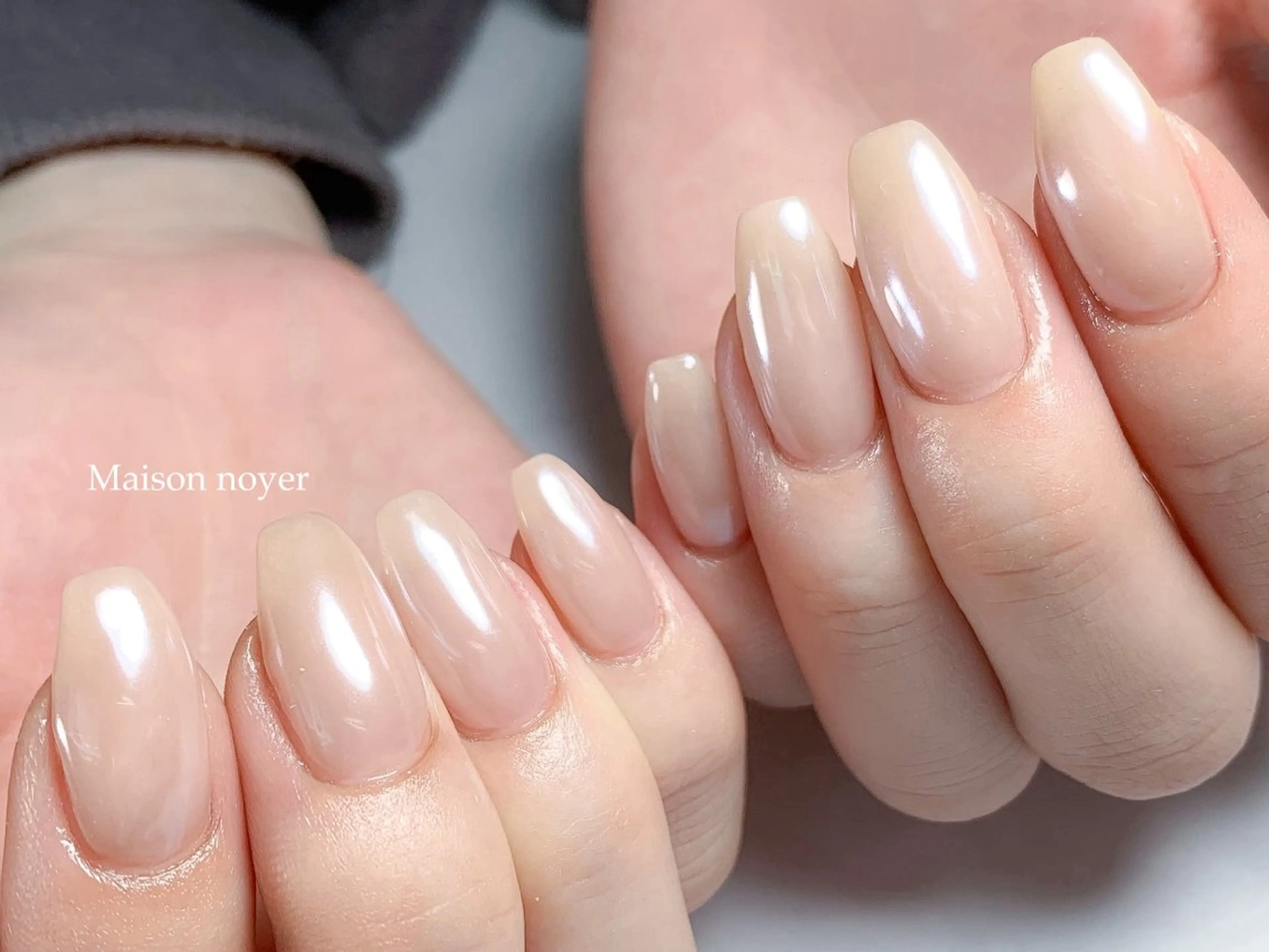 ネイル ミラーネイル ハンドネイル Maison noyer所属・Maison noyerのネイルデザイン