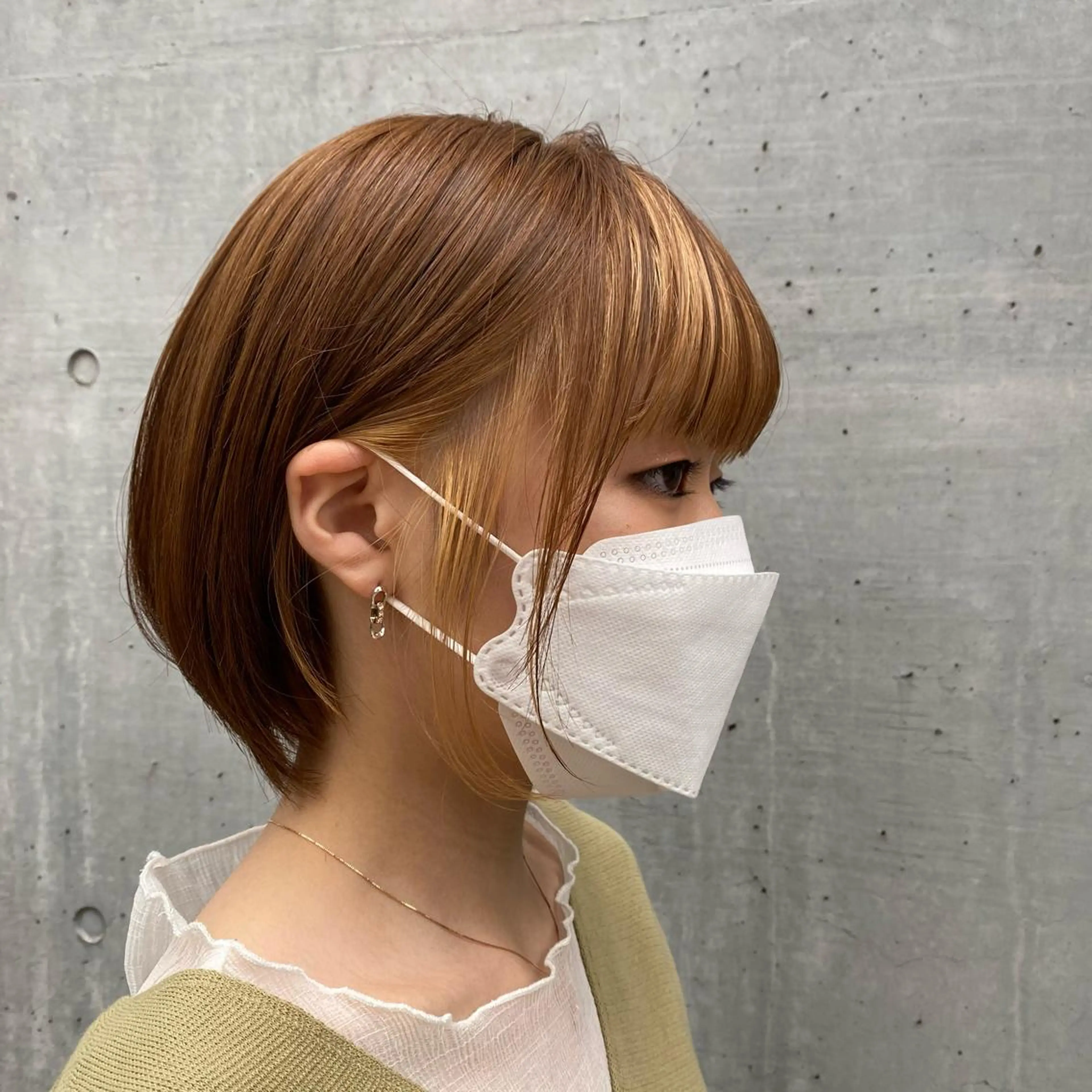 ショート カラー 🪭risa 暖色/レイヤー🪭のヘアスタイル