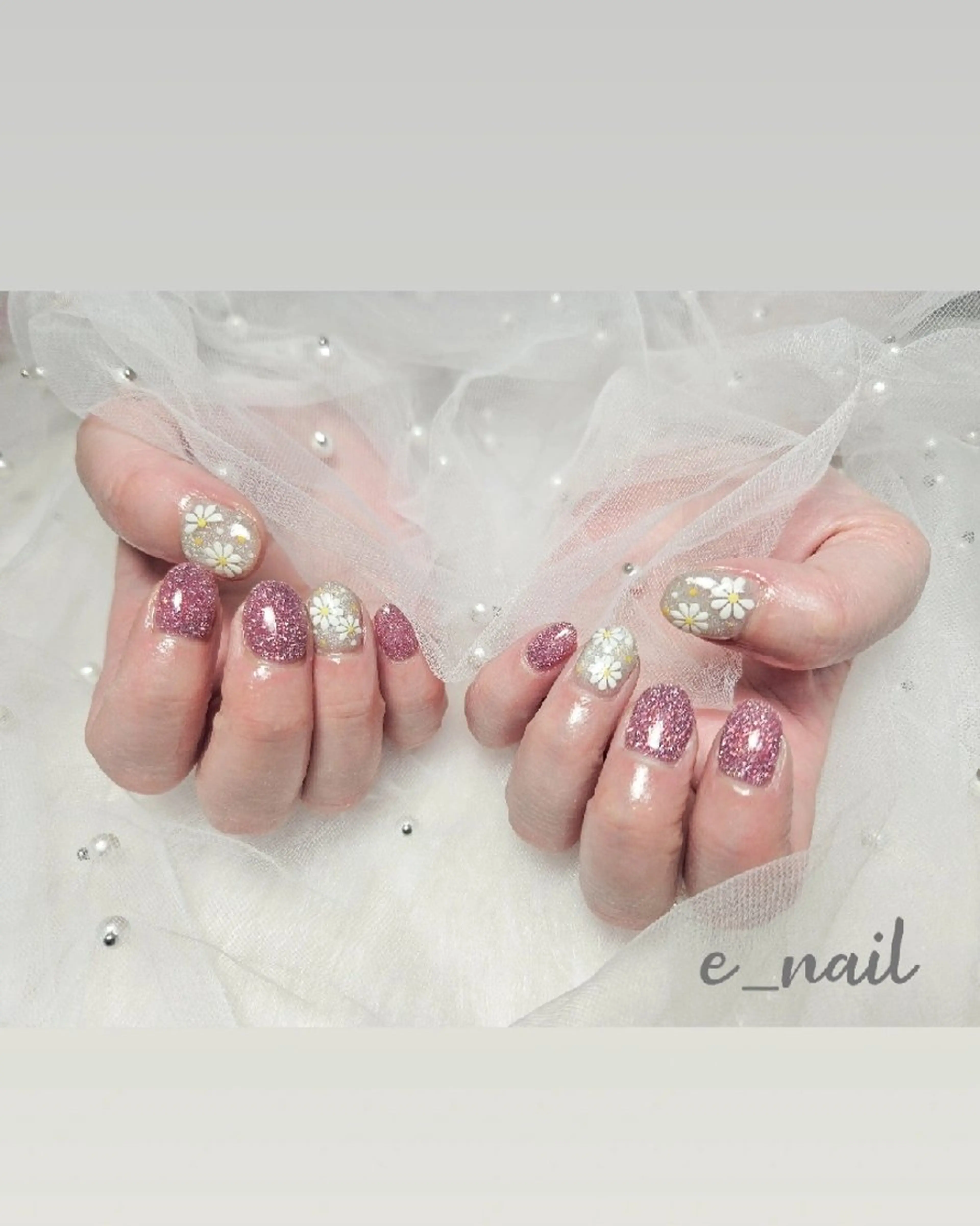 ネイル e_nail🍀自宅 サロン八潮eri☆　のネイルデザイン