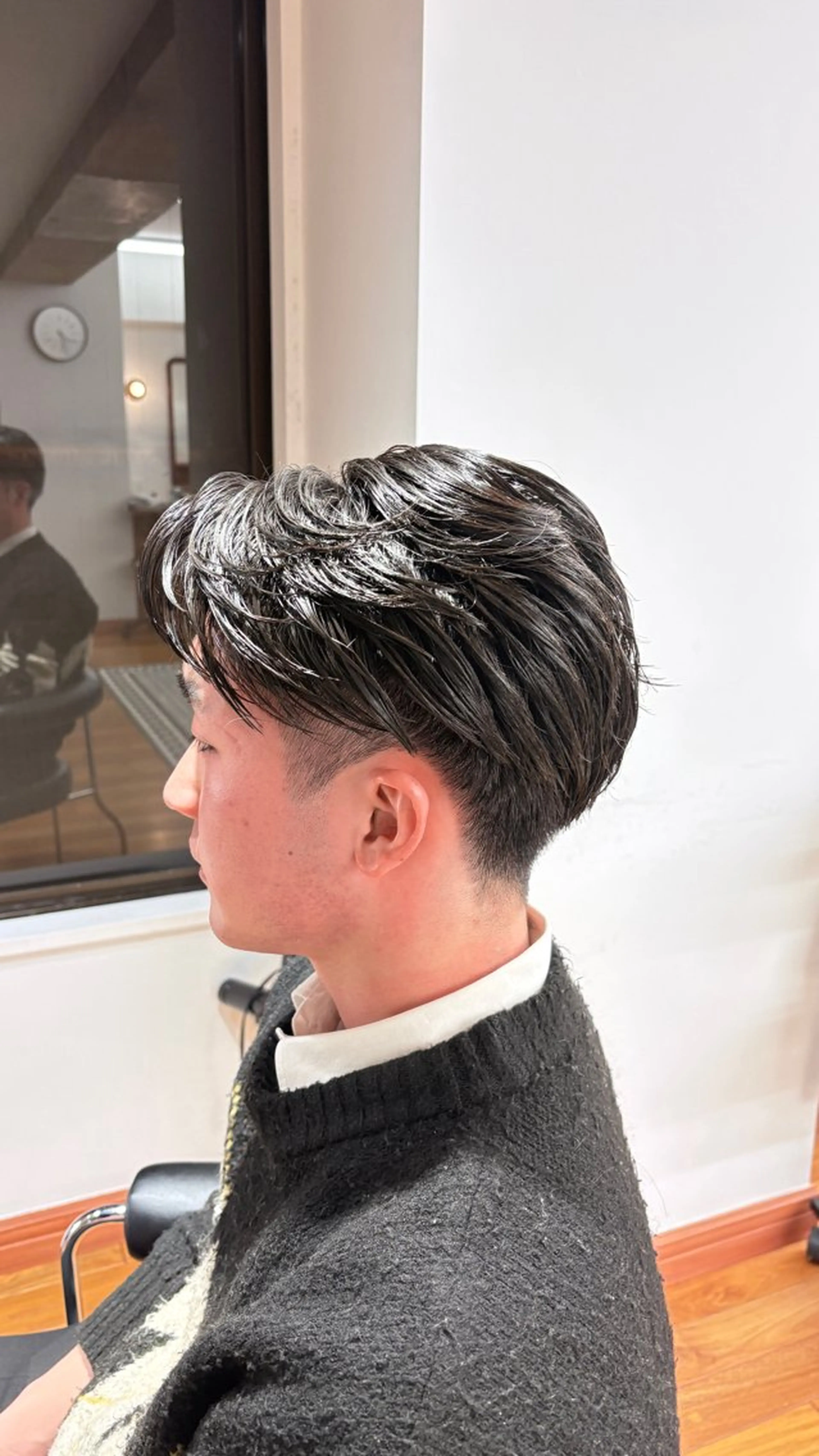 ショート メンズ センターパート THE DAY TOKYO men’s cut 表参道/青山所属・メンズ特化💇🏼 髙橋創のヘアスタイル