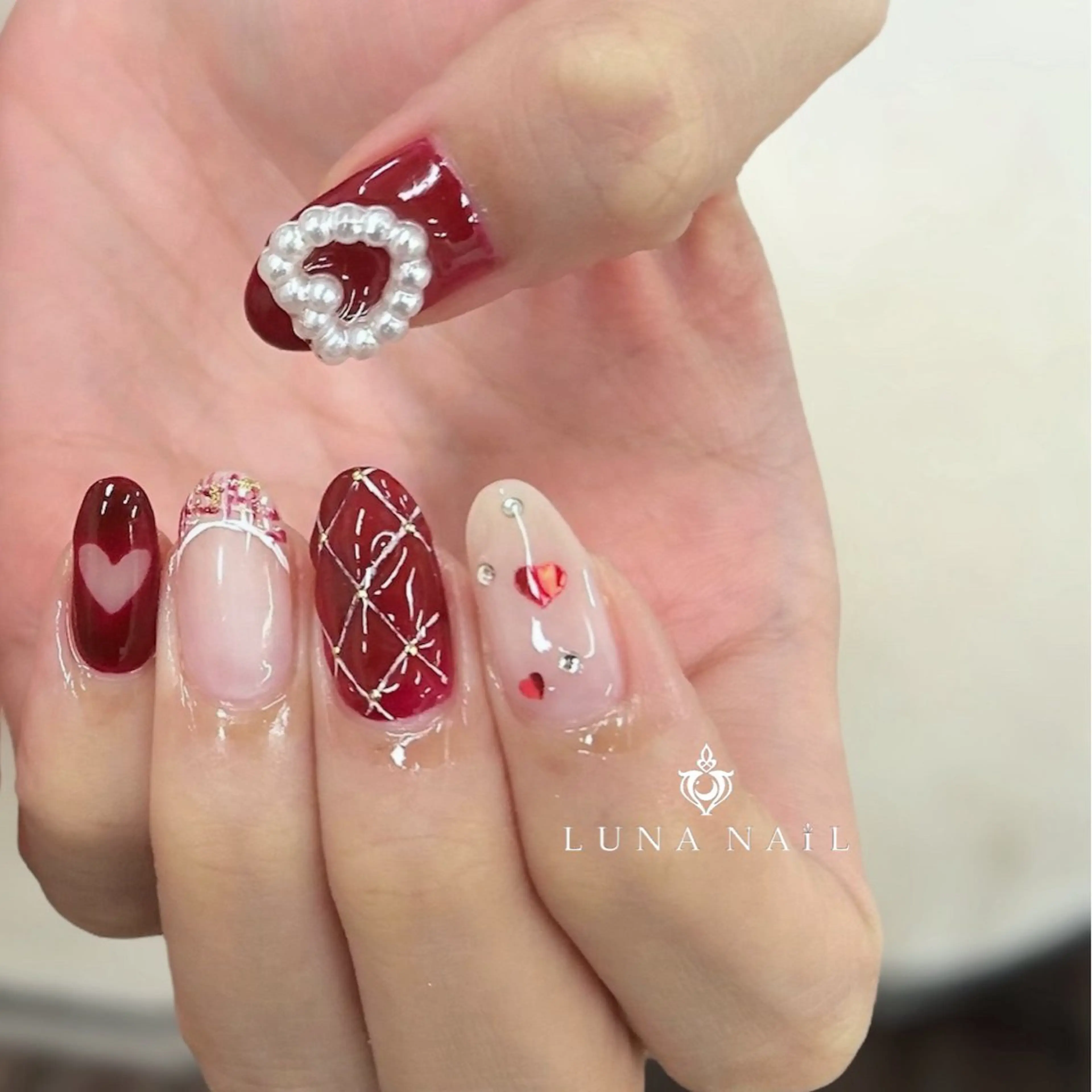 ネイル ハンドネイル アトリエ　ミモザ所属・いまむら あかりのネイルデザイン