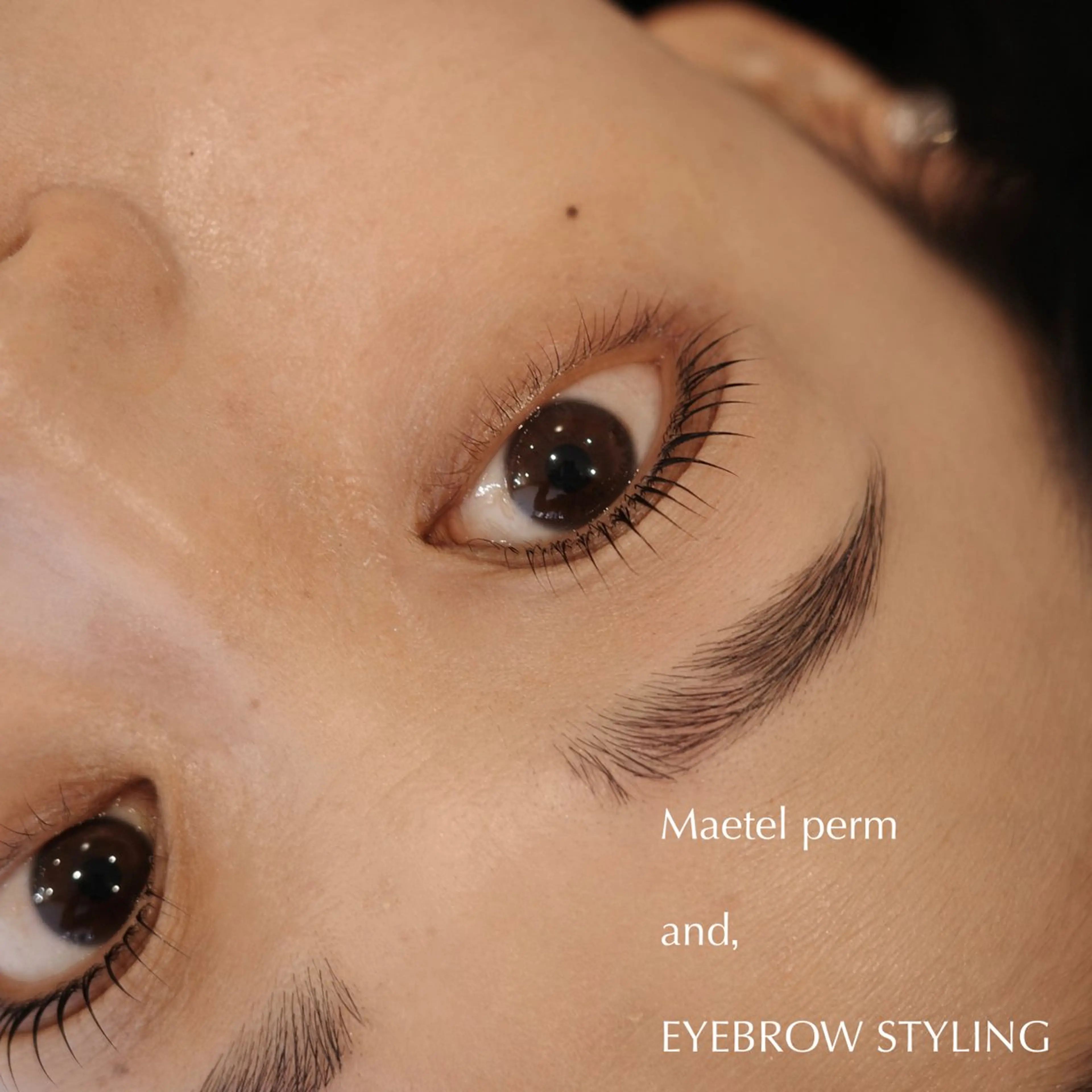 【お得SET🗯️🗯️】美眉アイブロウSTYLING(眉wax)✖️メーテルロットパーマ​〜​コーティング仕上げ​〜​の写真