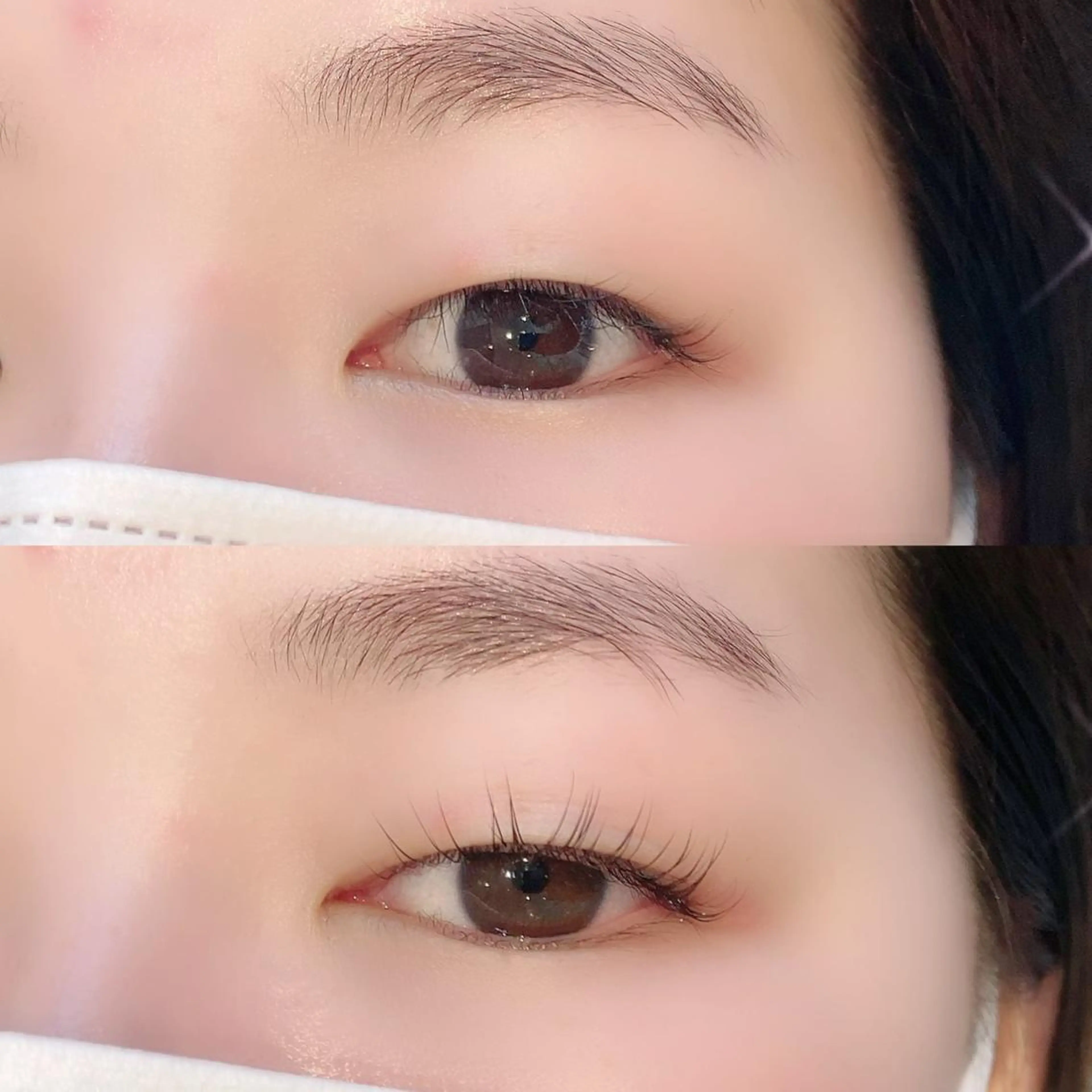 マツエク・マツパ アイブロウ 一重×まつ毛パーマ 銀座/LEDマツエク 高宮のマツエク・マツパデザイン