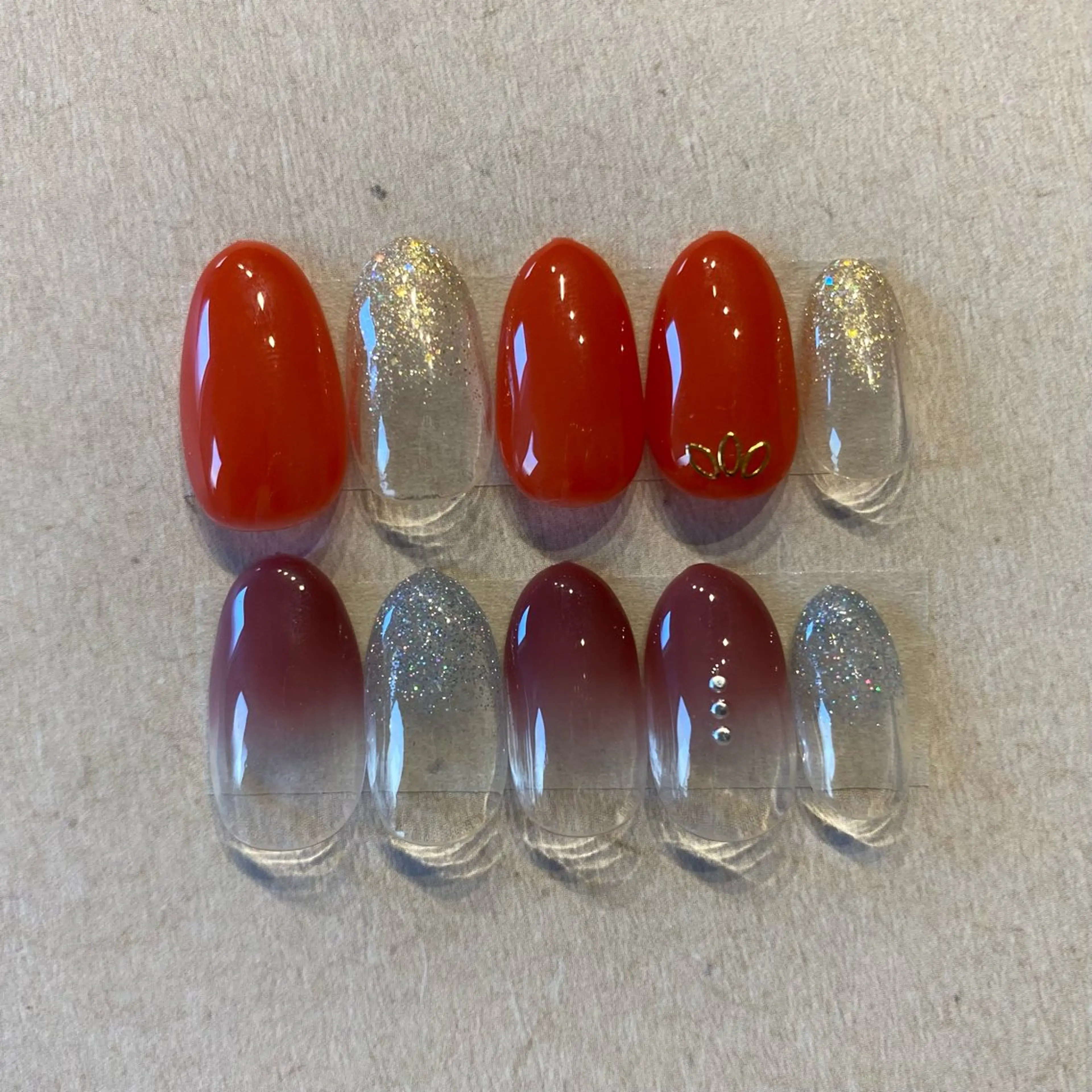 カラー ハンドネイル usagi nail mimiのネイルデザイン