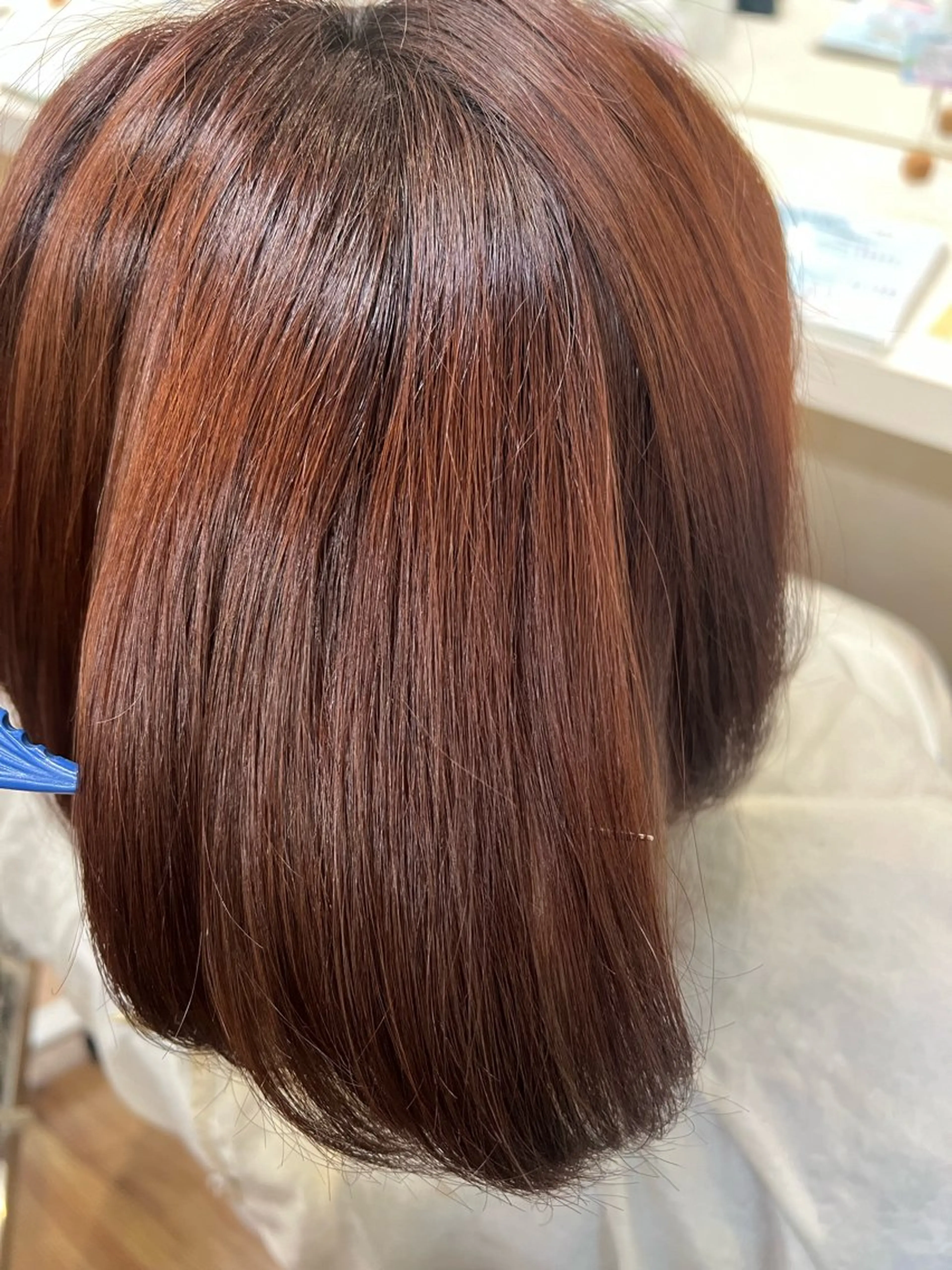 ショート トリートメント 朝が楽になる艶髪縮毛 ✨中稲明梨のヘアスタイル