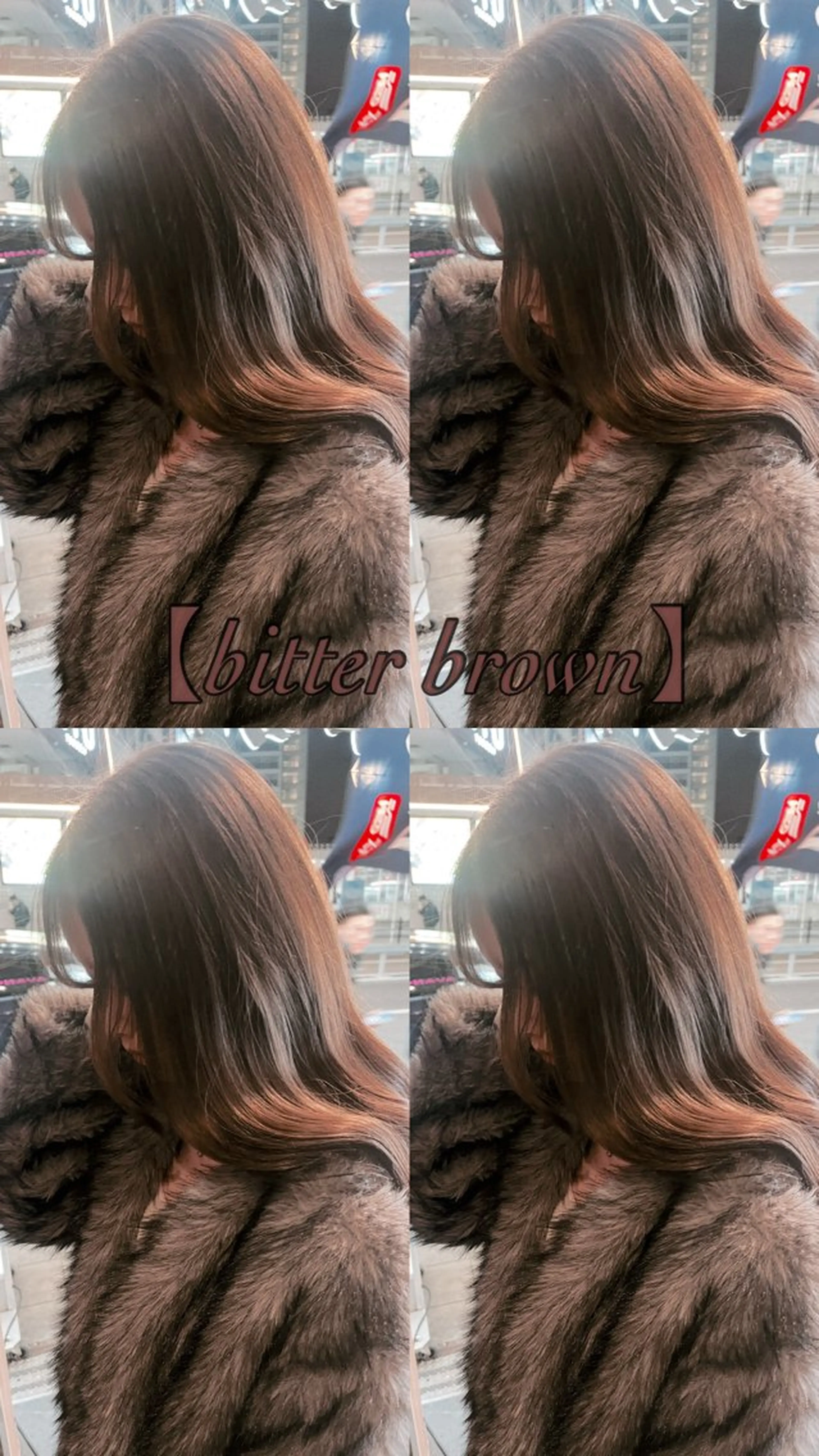 カット×ブリーチなしダブルカラー（透明感/ハイトーン/インナーカラー/ハイライト）の写真