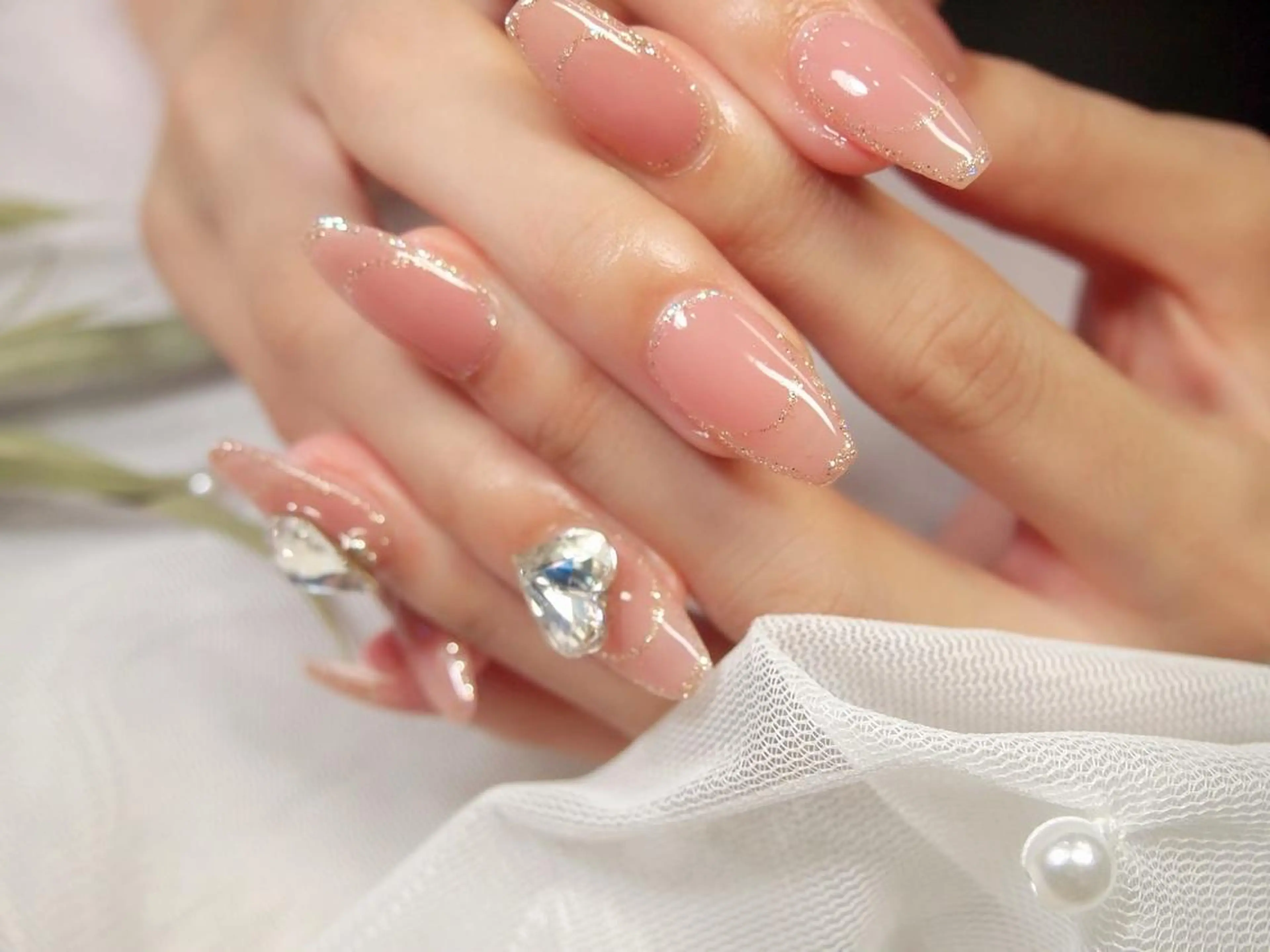 ネイル ❤️💛🩵京橋 痛ネイル⭐️3Dのネイルデザイン