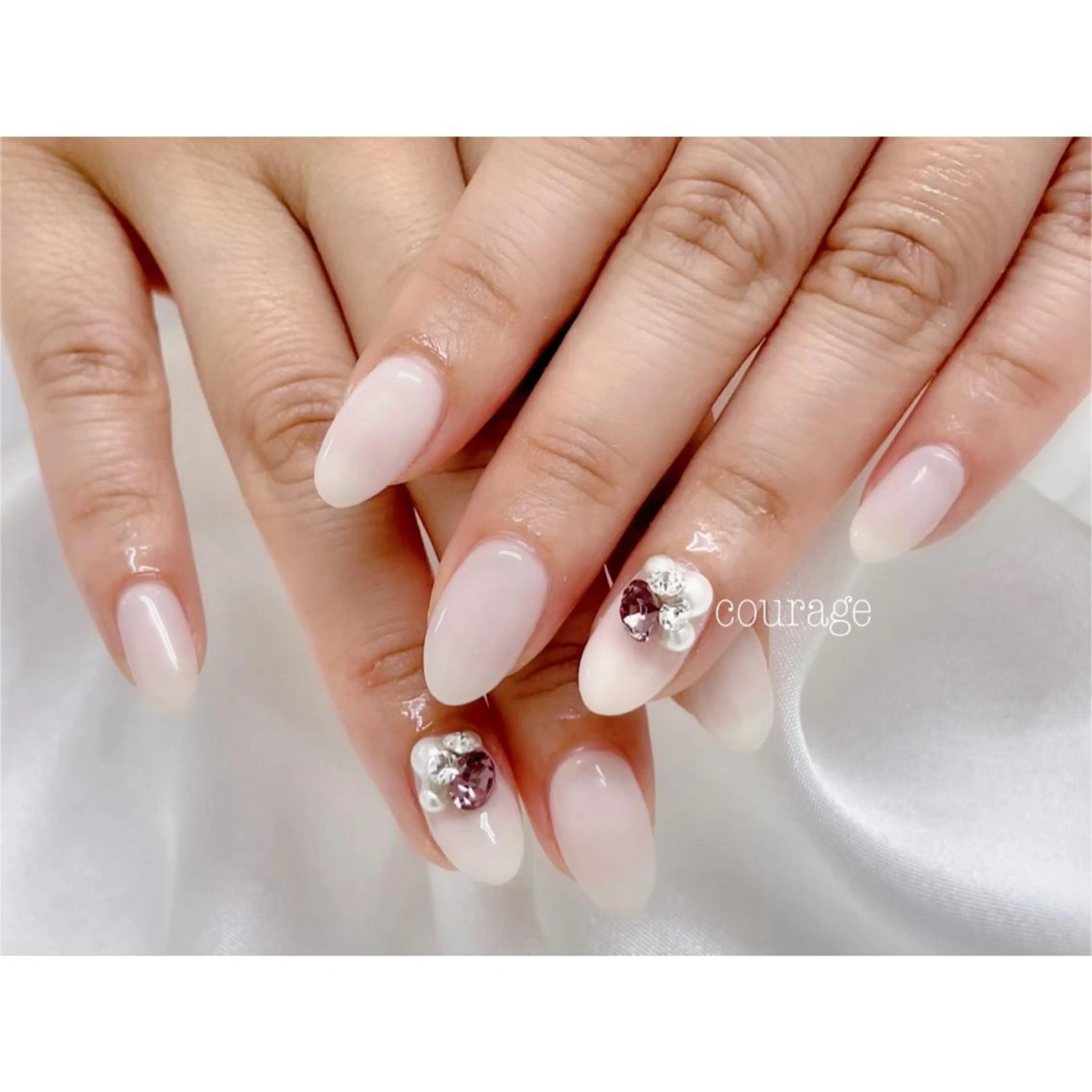 ネイル ワンカラーネイル ハンドネイル ネイルサロンcourage所属・ネイルサロン courageのネイルデザイン