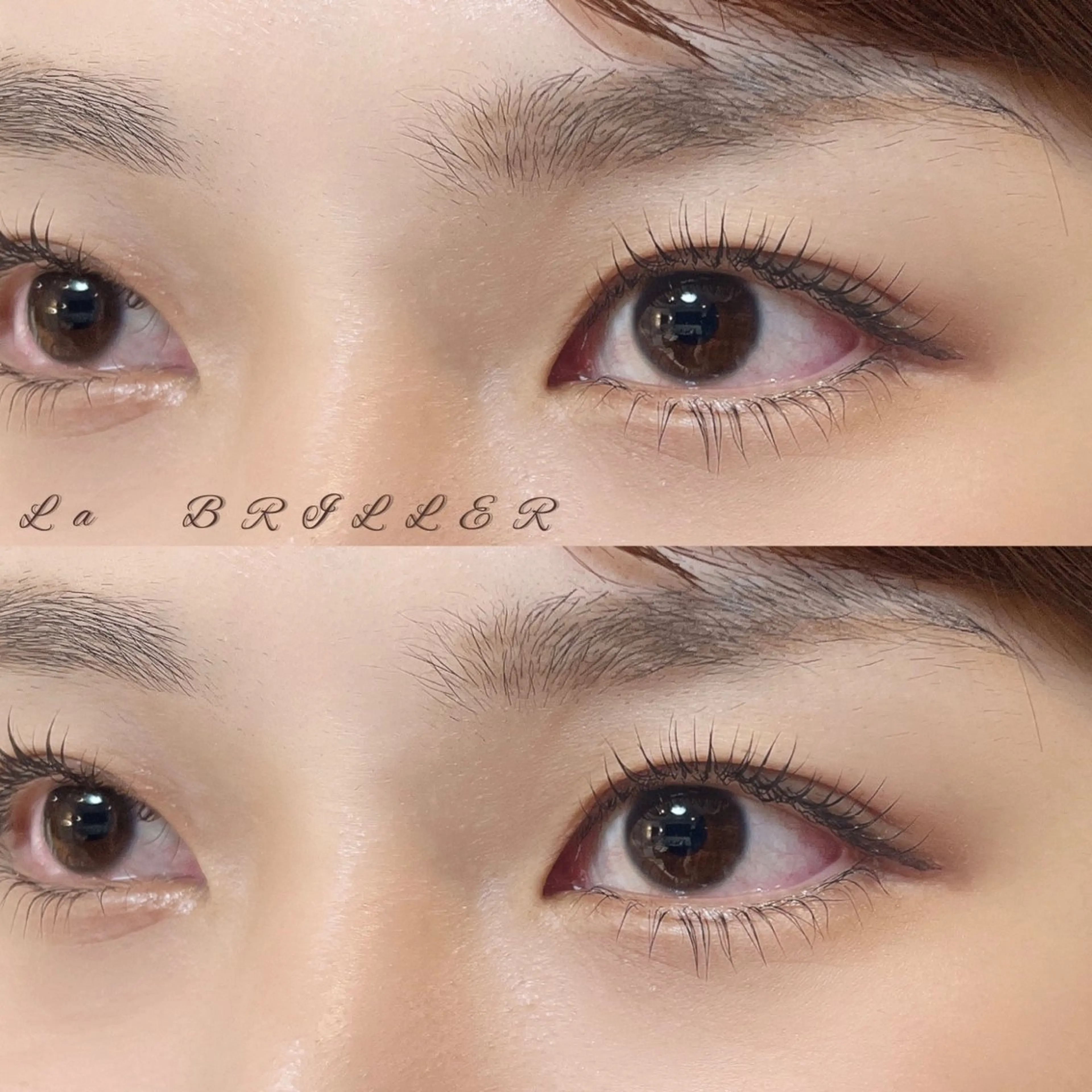 マツエク・マツパ 一重×まつ毛パーマ マツパ 井林 悠のマツエク・マツパデザイン