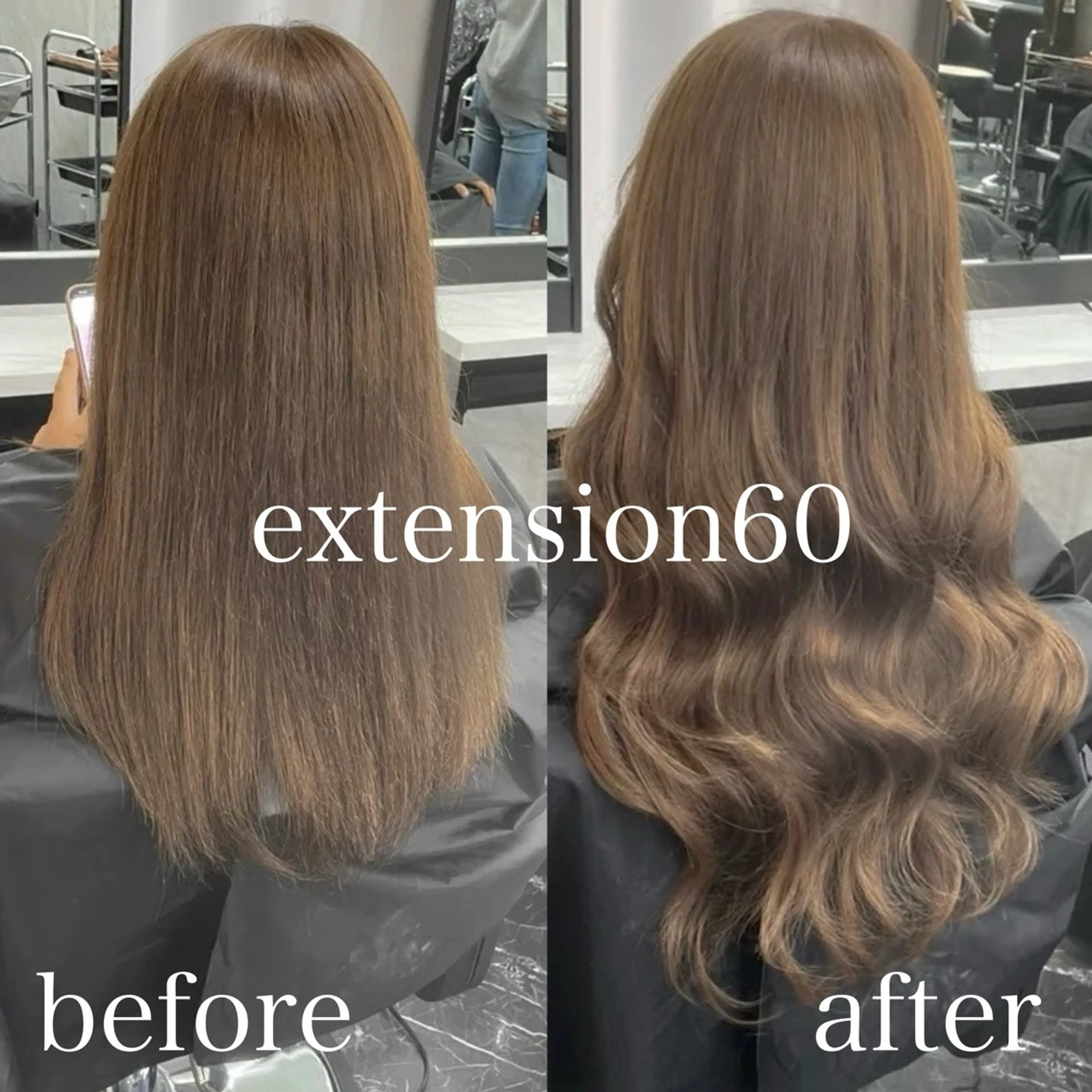 ロング カラー ヘアカラー エクステ エクステ🩵ブリーチ 韓国ヘア🩵KAEのヘアスタイル