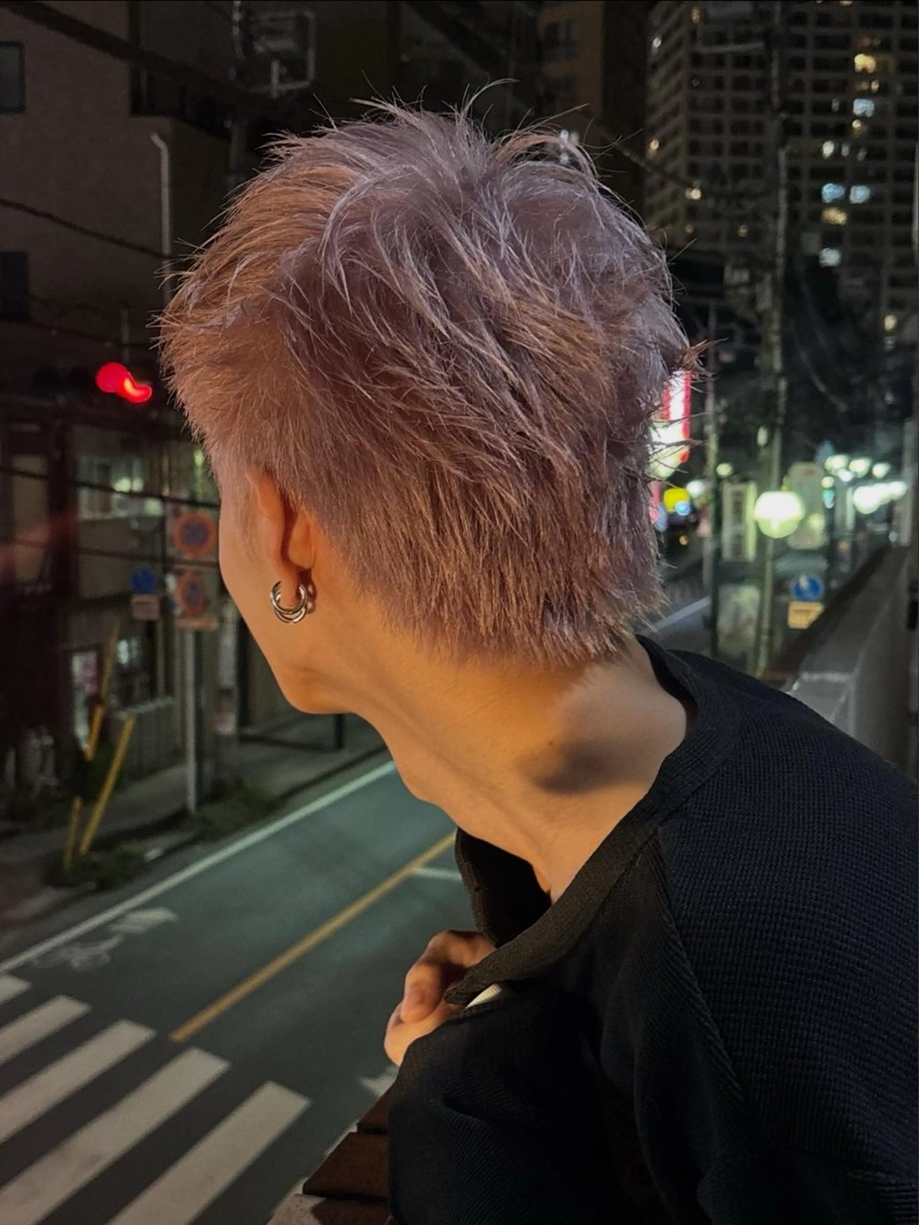 ショート カラー メンズ カット ヘアカラー レイヤー/ボブ /🦋Ayana🦋のヘアスタイル