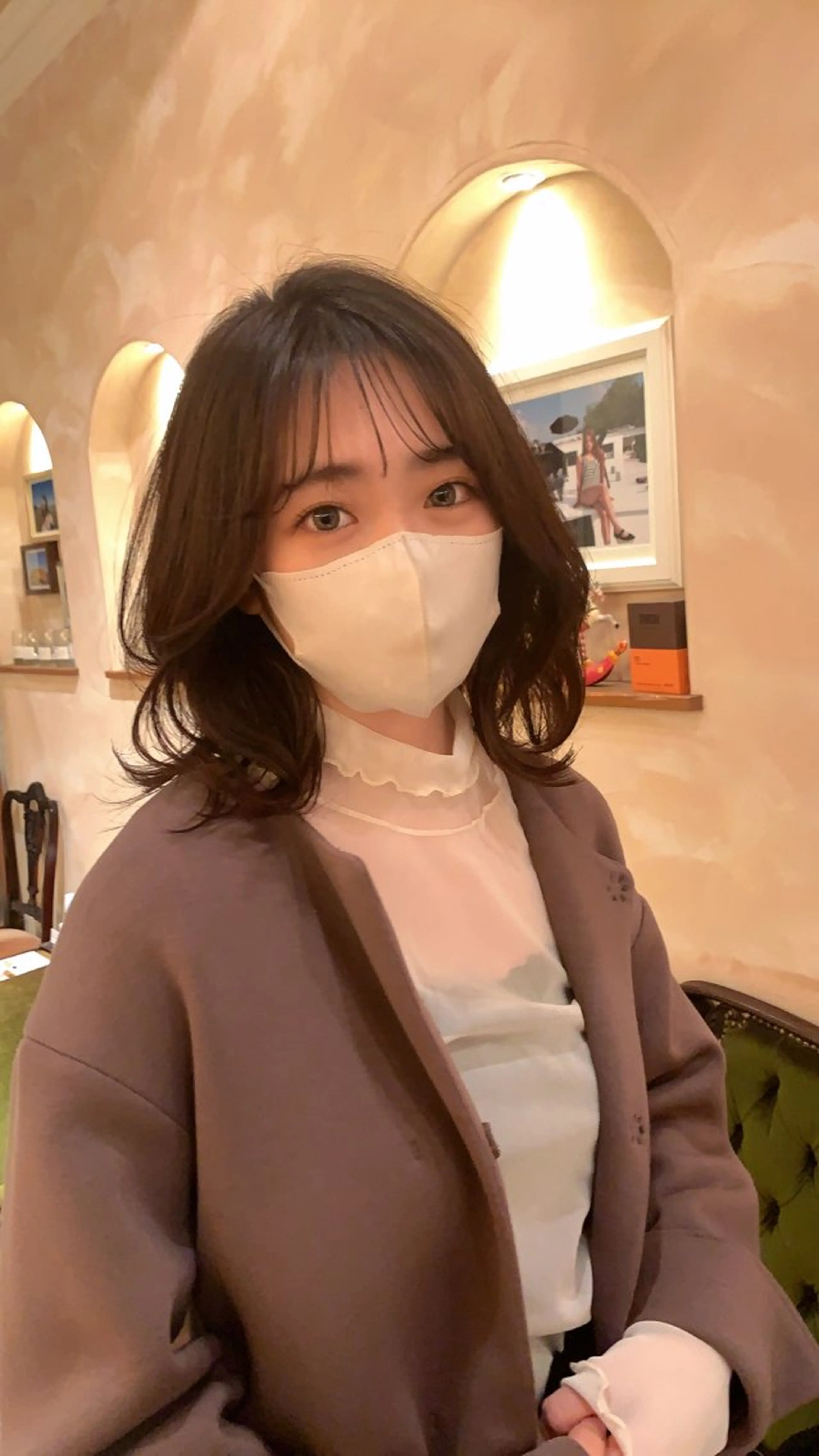 ショート ボブ くびれヘア 顔周りカット 長めボブ BEAUTRIUM 265所属・カットモデル/ 大森弘貴のヘアスタイル