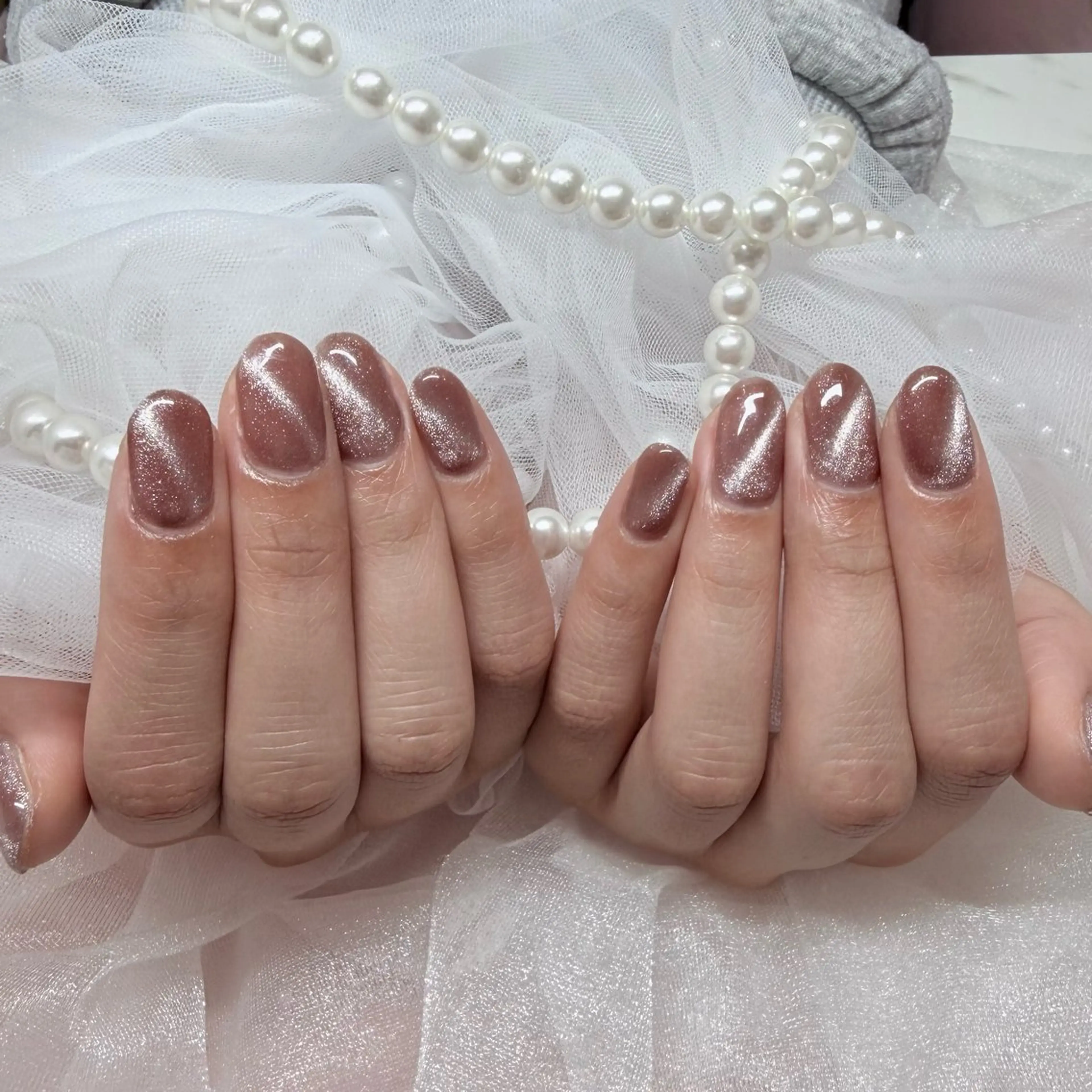 ネイル マグネットネイル ワンカラーネイル NailSalon MeMe所属・Nailsalon MeMe YUMIのネイルデザイン