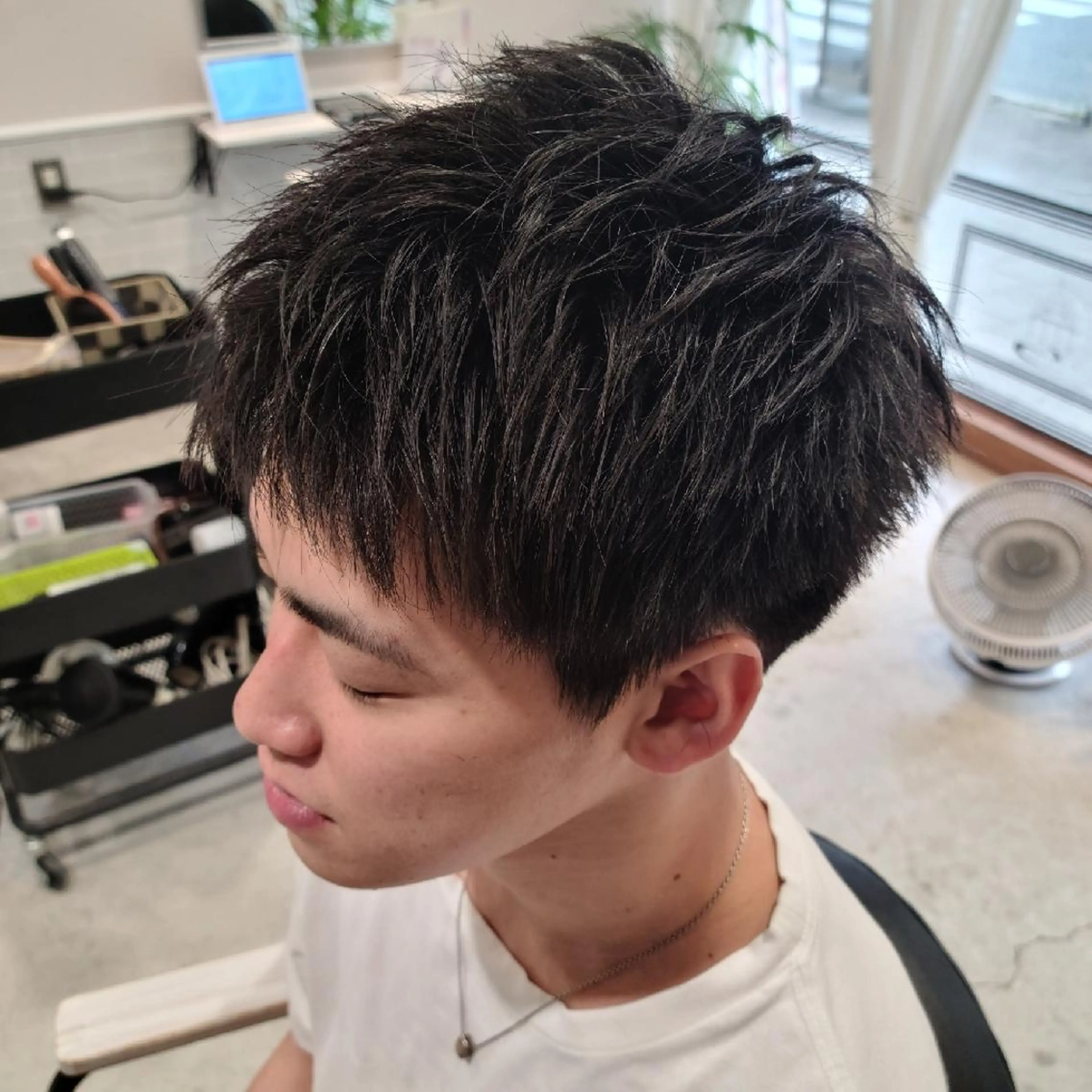 メンズ メンズショート 赤松 摩美のヘアスタイル